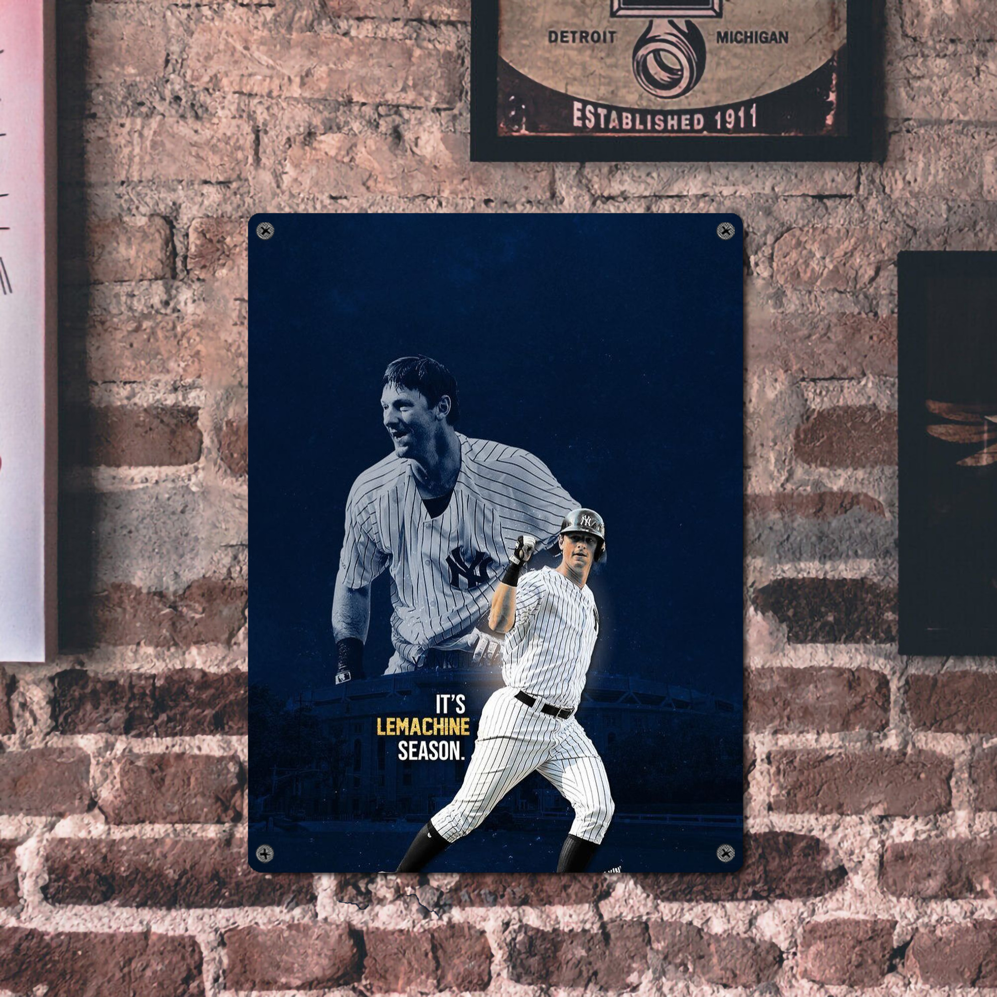 DJ Lemahieu 18 Vintage Metal Tin Sign 12x16inch – Retro Wall Art Decor For Home, Bar, Kitchen, Bedroom, Office – Durable Iron Sheet Poster, Easy To Hang, Full-Color Printing