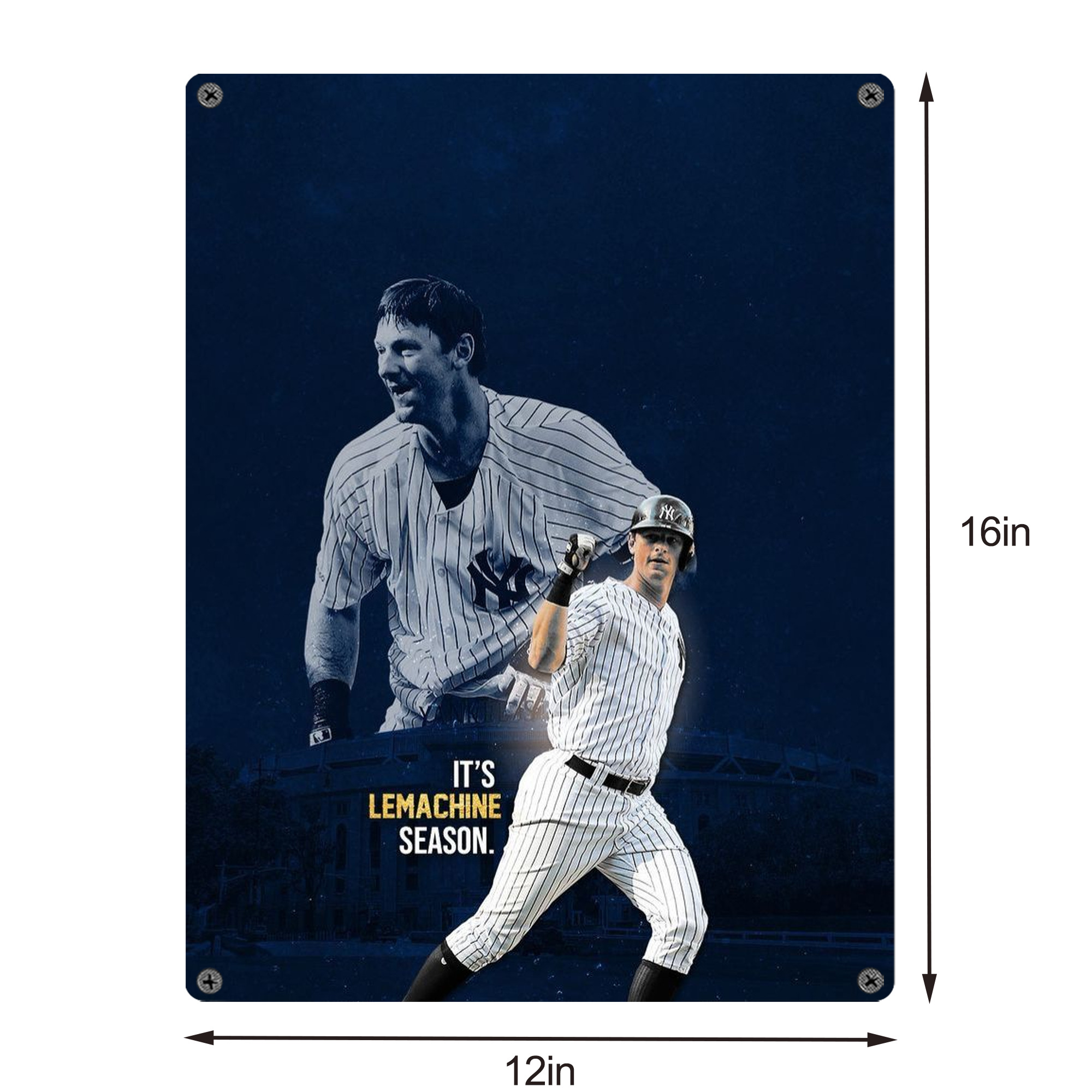 DJ Lemahieu 18 Vintage Metal Tin Sign 12x16inch – Retro Wall Art Decor For Home, Bar, Kitchen, Bedroom, Office – Durable Iron Sheet Poster, Easy To Hang, Full-Color Printing