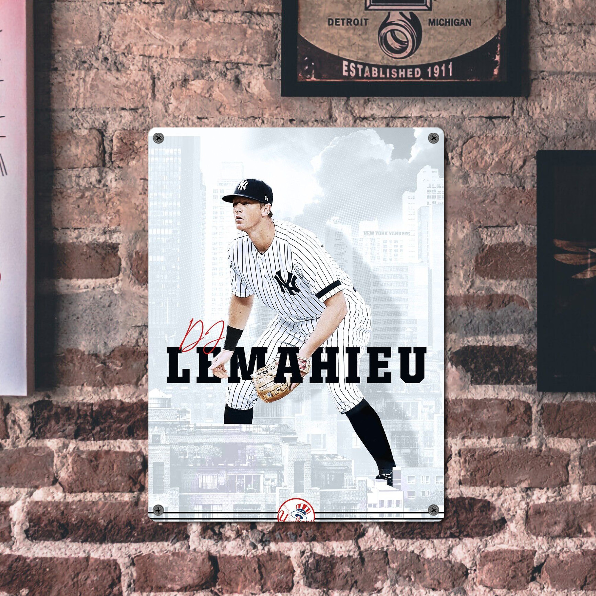 DJ Lemahieu 23 Vintage Metal Tin Sign 12x16inch – Retro Wall Art Decor For Home, Bar, Kitchen, Bedroom, Office – Durable Iron Sheet Poster, Easy To Hang, Full-Color Printing