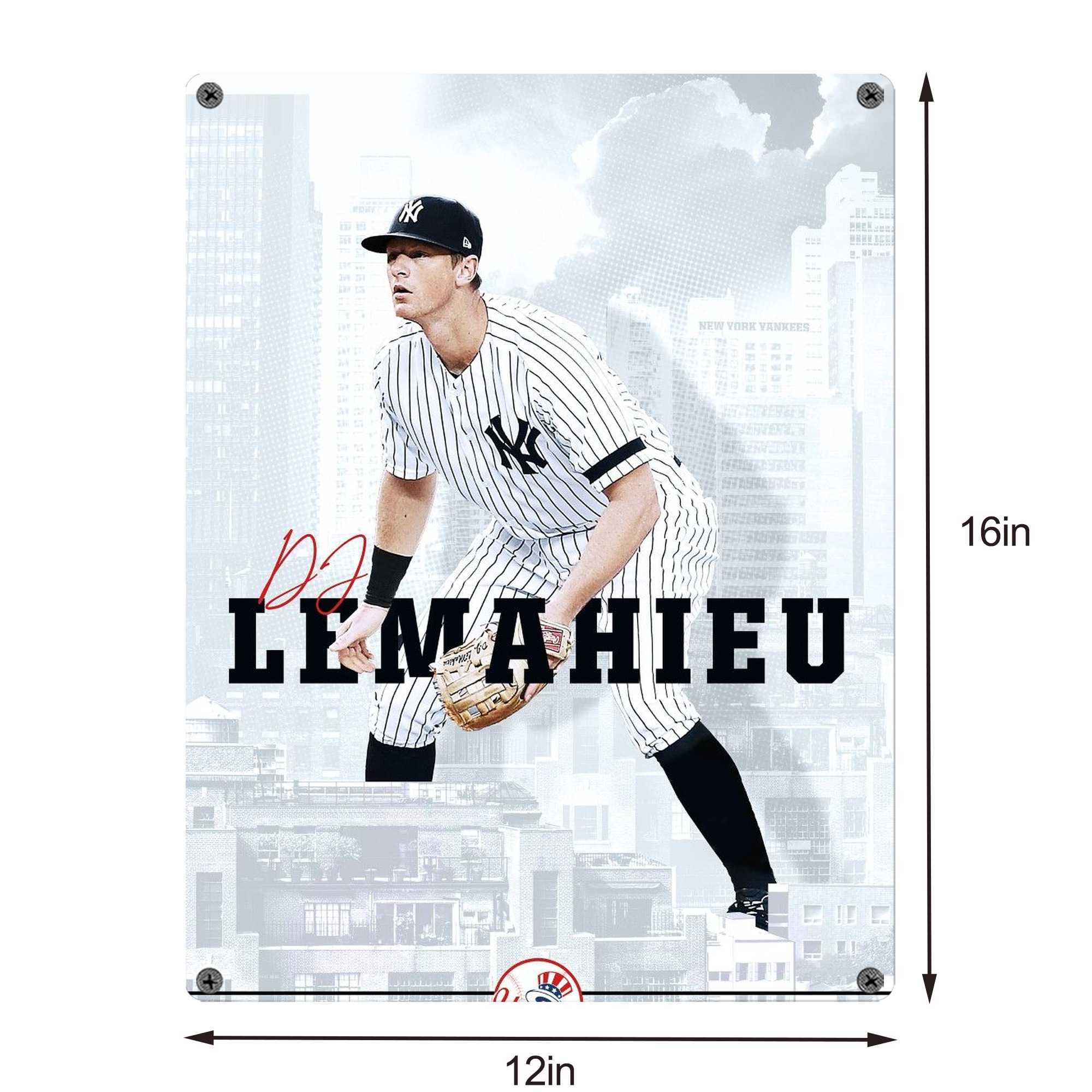 DJ Lemahieu 23 Vintage Metal Tin Sign 12x16inch – Retro Wall Art Decor For Home, Bar, Kitchen, Bedroom, Office – Durable Iron Sheet Poster, Easy To Hang, Full-Color Printing