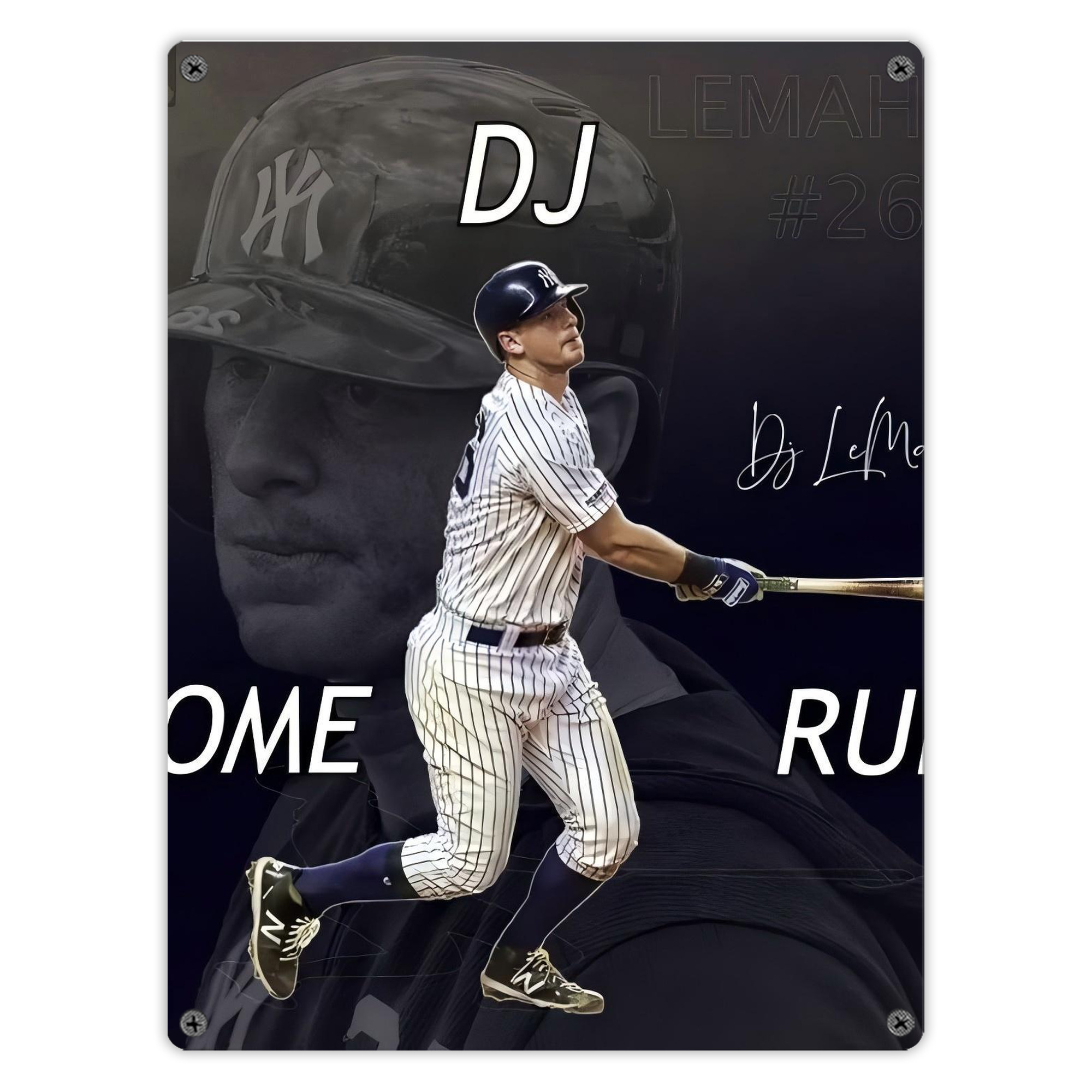 DJ Lemahieu 13 Vintage Metal Tin Sign 12x16inch – Retro Wall Art Decor For Home, Bar, Kitchen, Bedroom, Office – Durable Iron Sheet Poster, Easy To Hang, Full-Color Printing