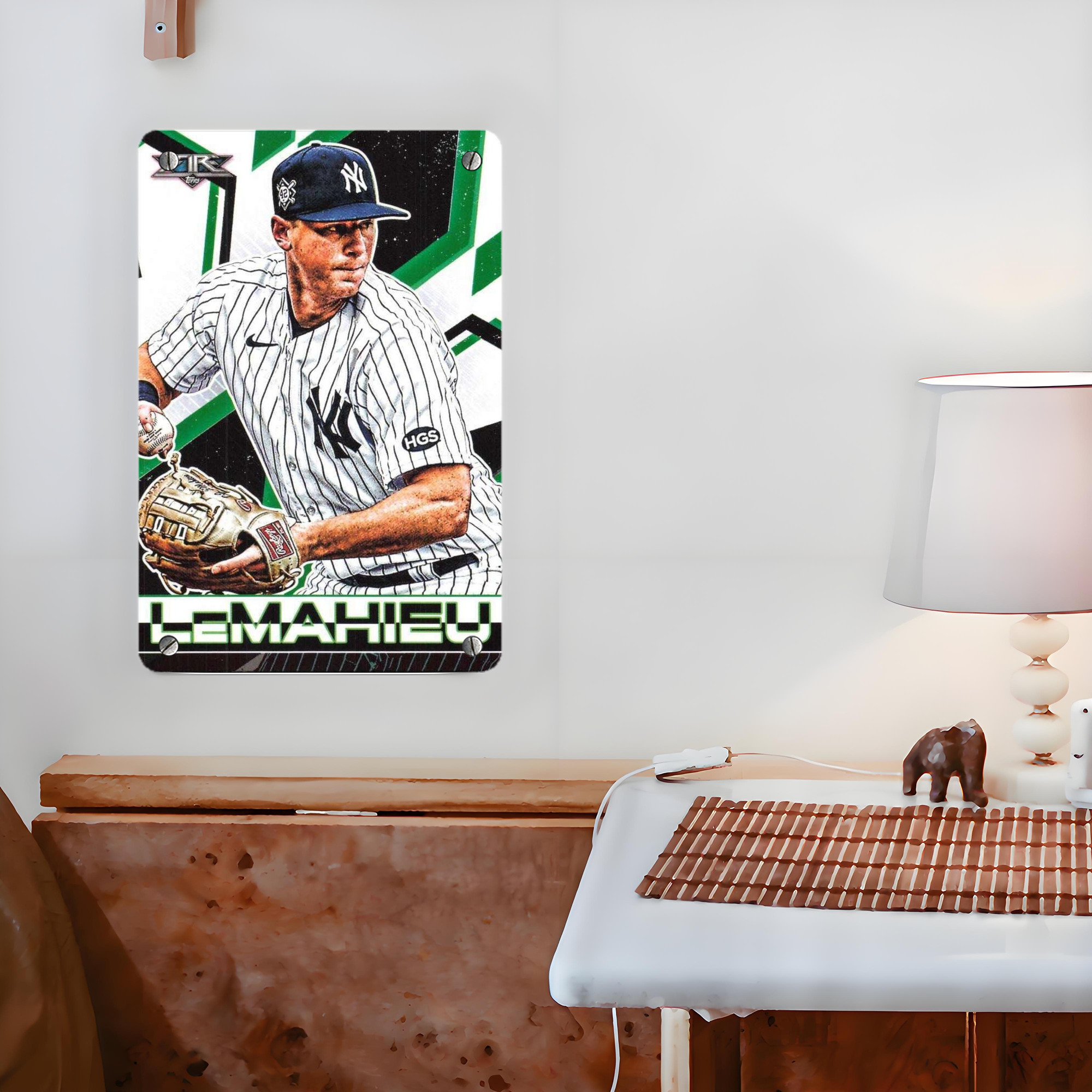 DJ Lemahieu 8 Metal Tin Sign 8x12inch - High-Quality Full-Print Decorative Wall Art, Durable Rust-Resistant Metal Plaque For Living Room, Bedroom, Kitchen, Office, Bar Décor