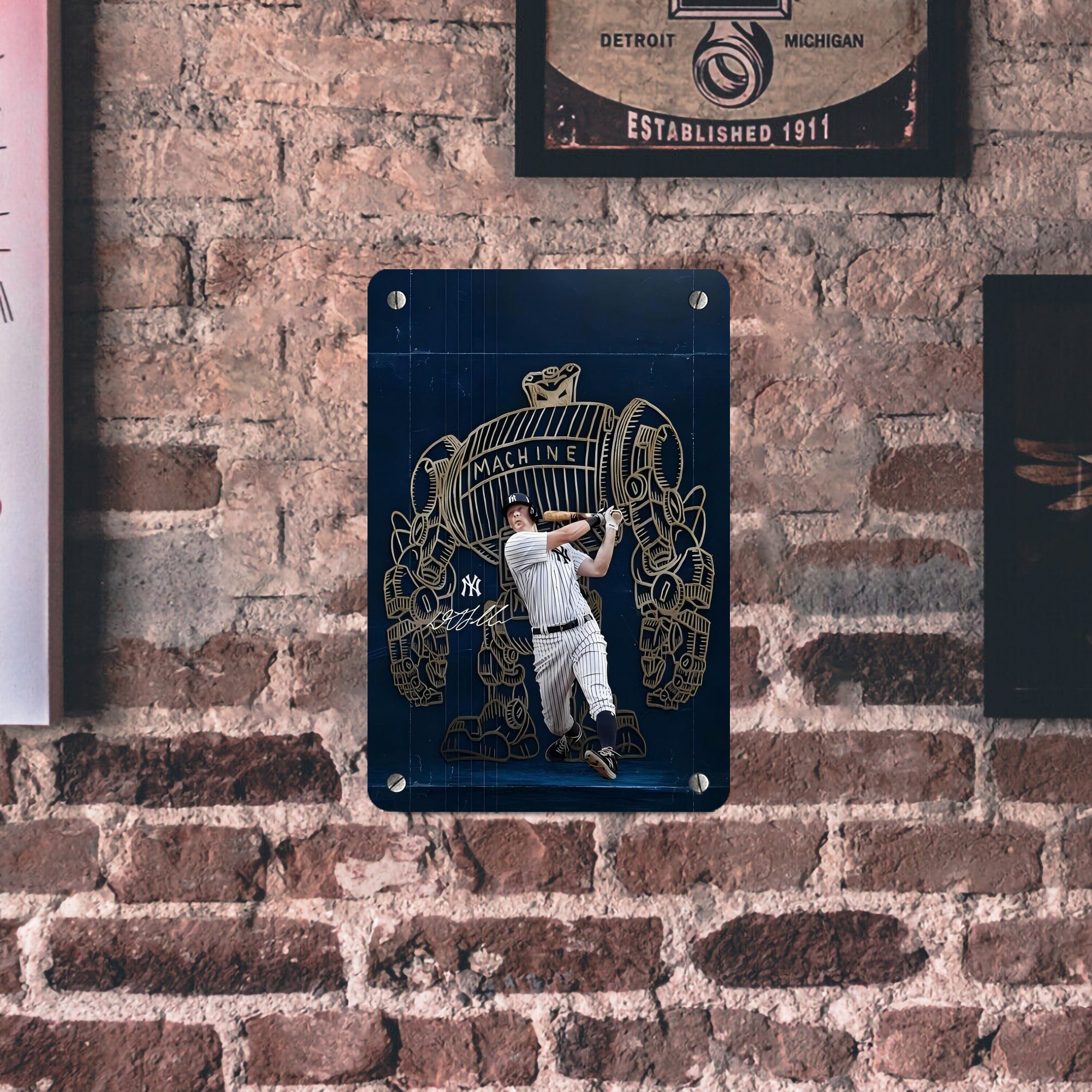 DJ Lemahieu 12 Metal Tin Sign 8x12inch - High-Quality Full-Print Decorative Wall Art, Durable Rust-Resistant Metal Plaque For Living Room, Bedroom, Kitchen, Office, Bar Décor