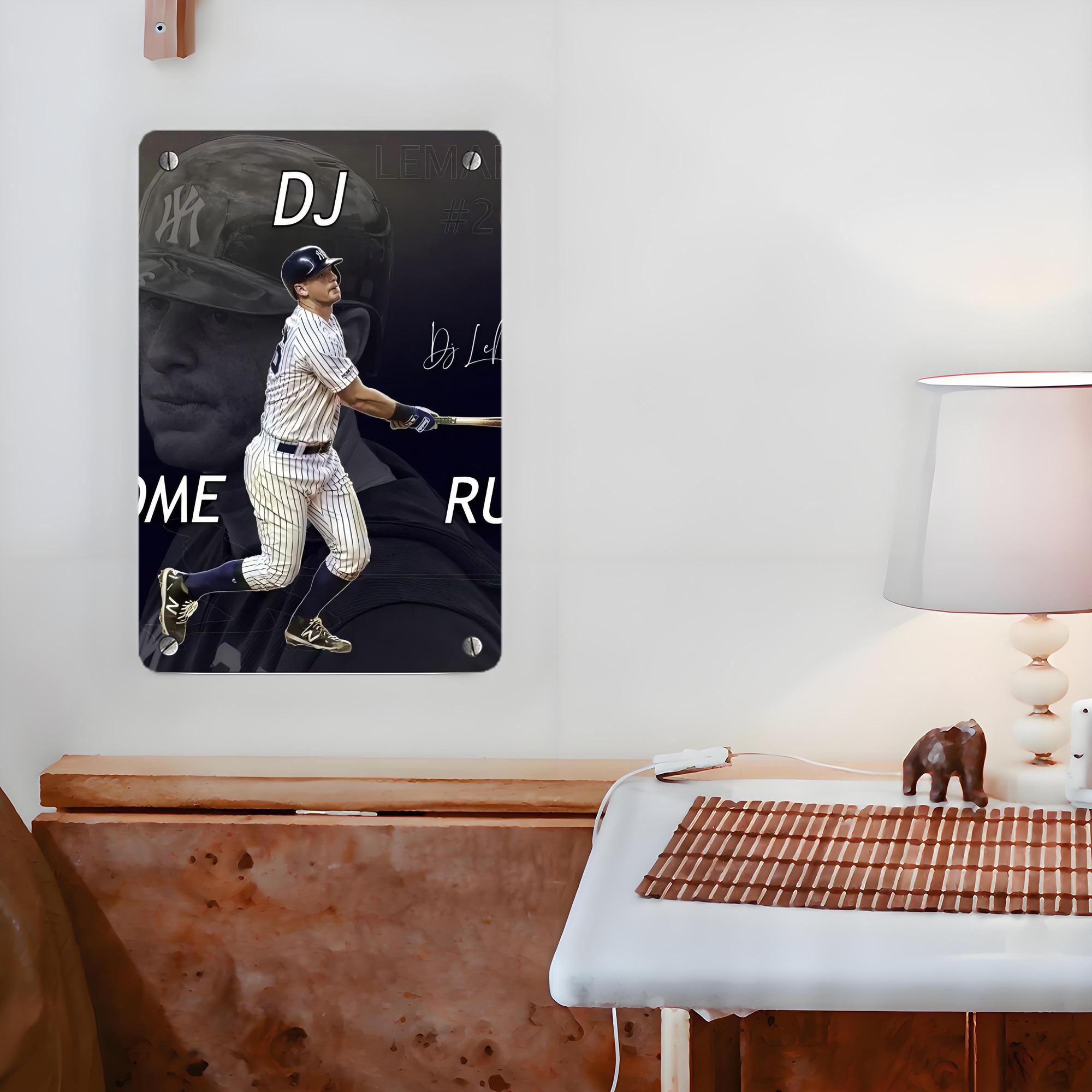 DJ Lemahieu 13 Metal Tin Sign 8x12inch - High-Quality Full-Print Decorative Wall Art, Durable Rust-Resistant Metal Plaque For Living Room, Bedroom, Kitchen, Office, Bar Décor