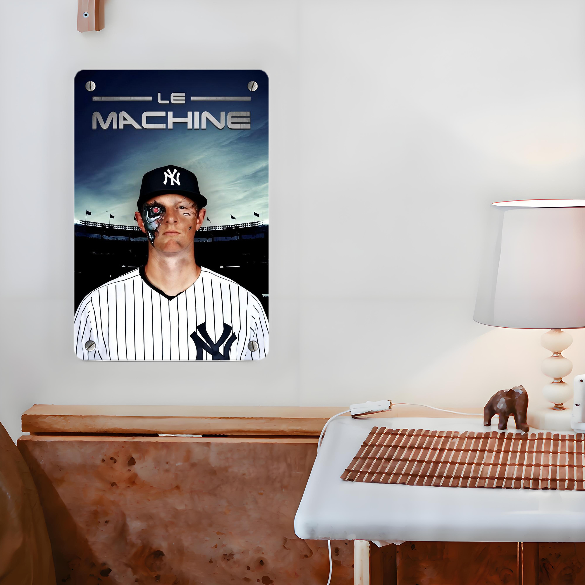 DJ Lemahieu 17 Metal Tin Sign 8x12inch - High-Quality Full-Print Decorative Wall Art, Durable Rust-Resistant Metal Plaque For Living Room, Bedroom, Kitchen, Office, Bar Décor