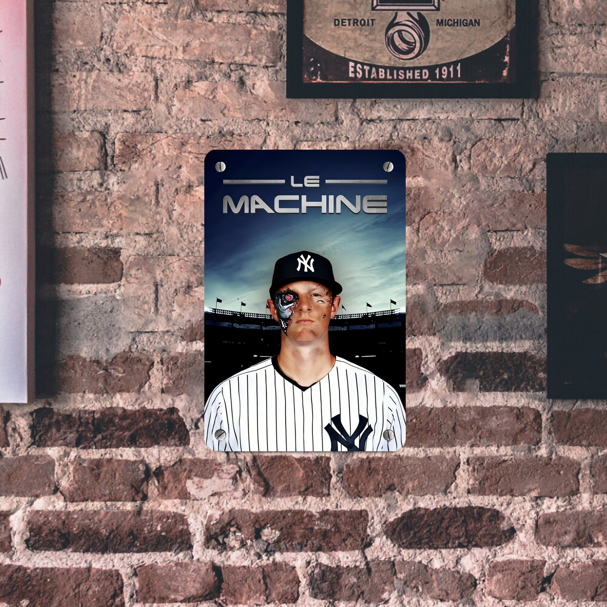 DJ Lemahieu 17 Metal Tin Sign 8x12inch - High-Quality Full-Print Decorative Wall Art, Durable Rust-Resistant Metal Plaque For Living Room, Bedroom, Kitchen, Office, Bar Décor