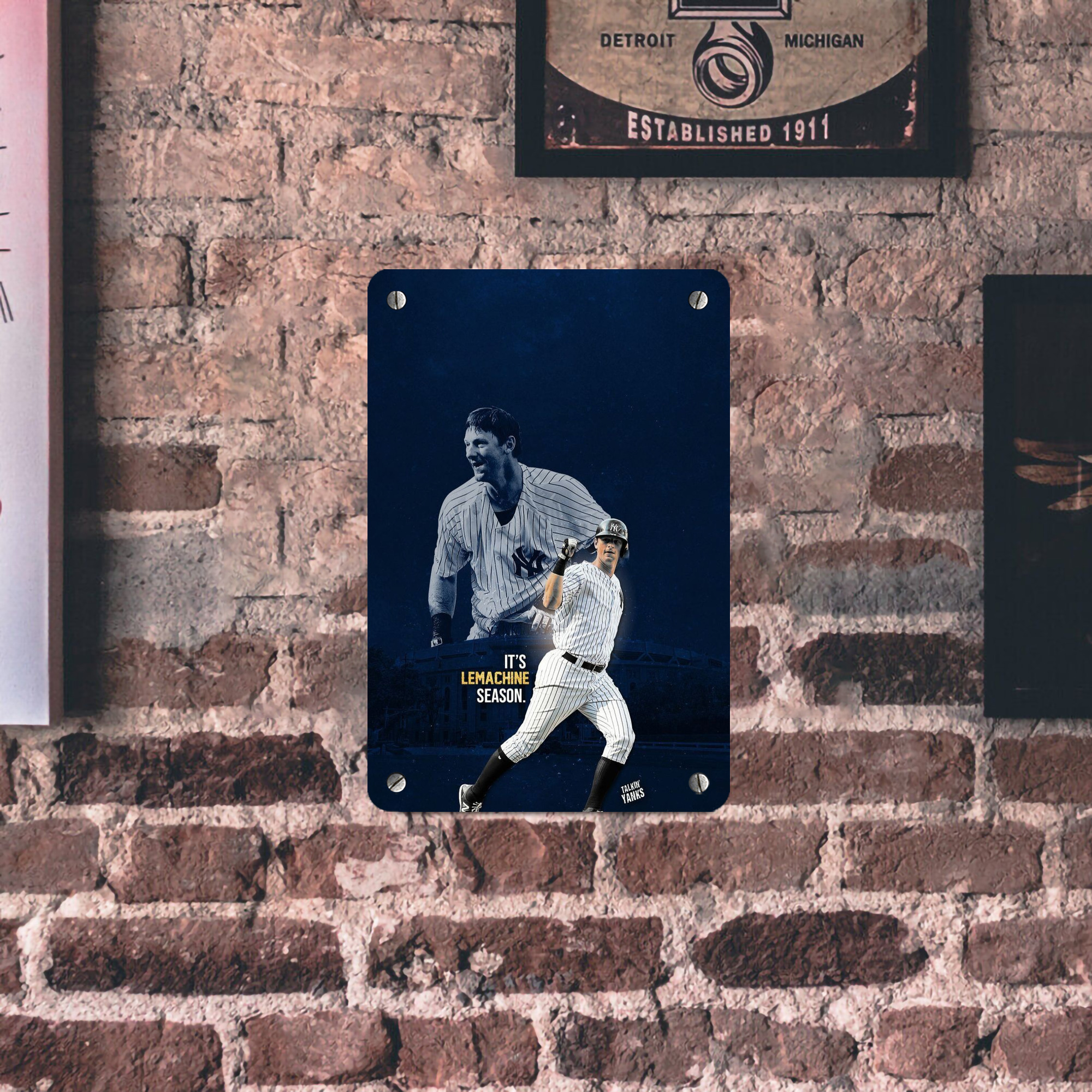 DJ Lemahieu 18 Metal Tin Sign 8x12inch - High-Quality Full-Print Decorative Wall Art, Durable Rust-Resistant Metal Plaque For Living Room, Bedroom, Kitchen, Office, Bar Décor