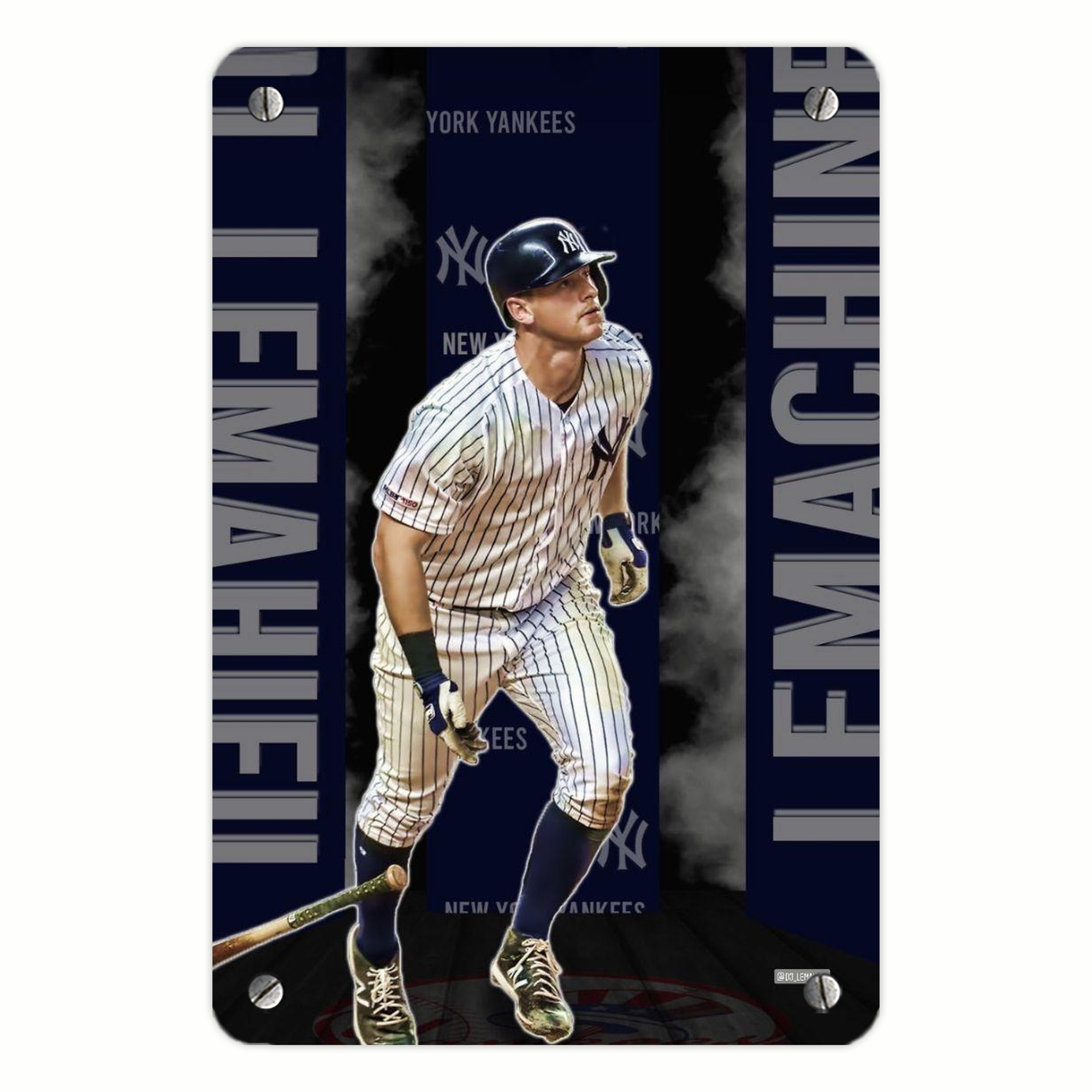DJ Lemahieu 7 Metal Tin Sign 8x12inch - High-Quality Full-Print Decorative Wall Art, Durable Rust-Resistant Metal Plaque For Living Room, Bedroom, Kitchen, Office, Bar Décor