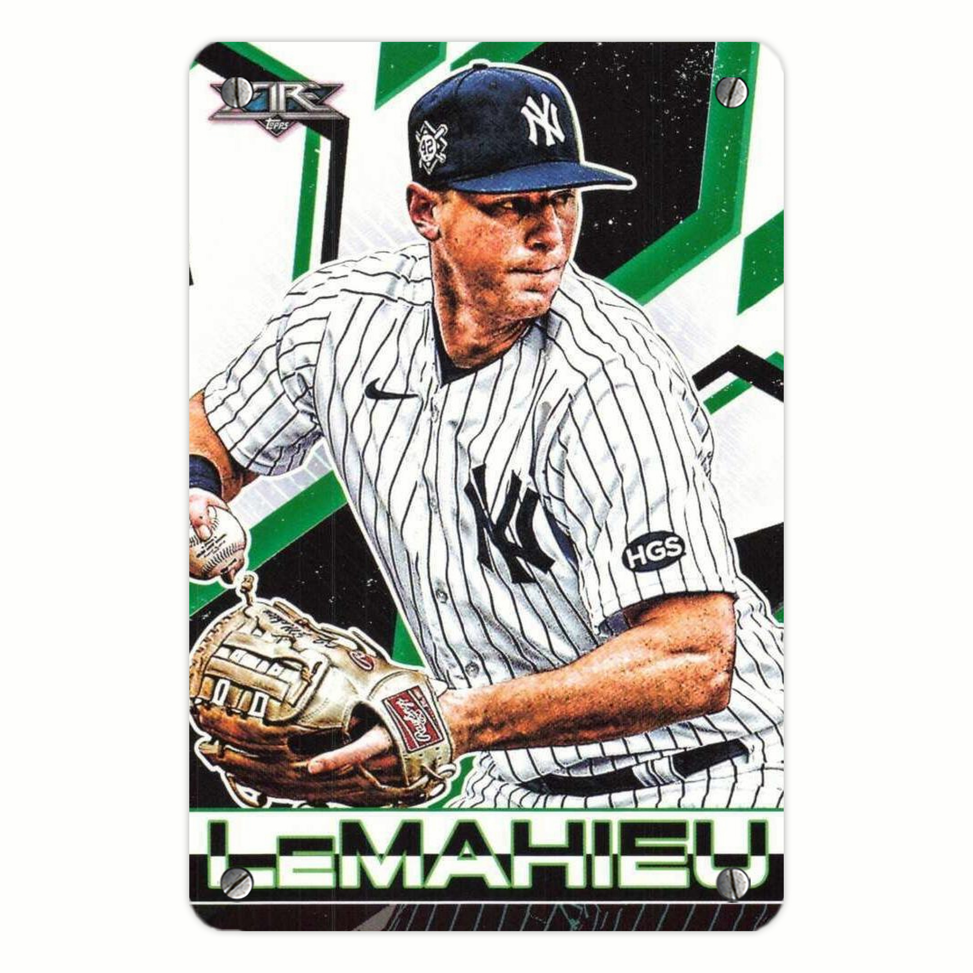 DJ Lemahieu 8 Metal Tin Sign 8x12inch - High-Quality Full-Print Decorative Wall Art, Durable Rust-Resistant Metal Plaque For Living Room, Bedroom, Kitchen, Office, Bar Décor