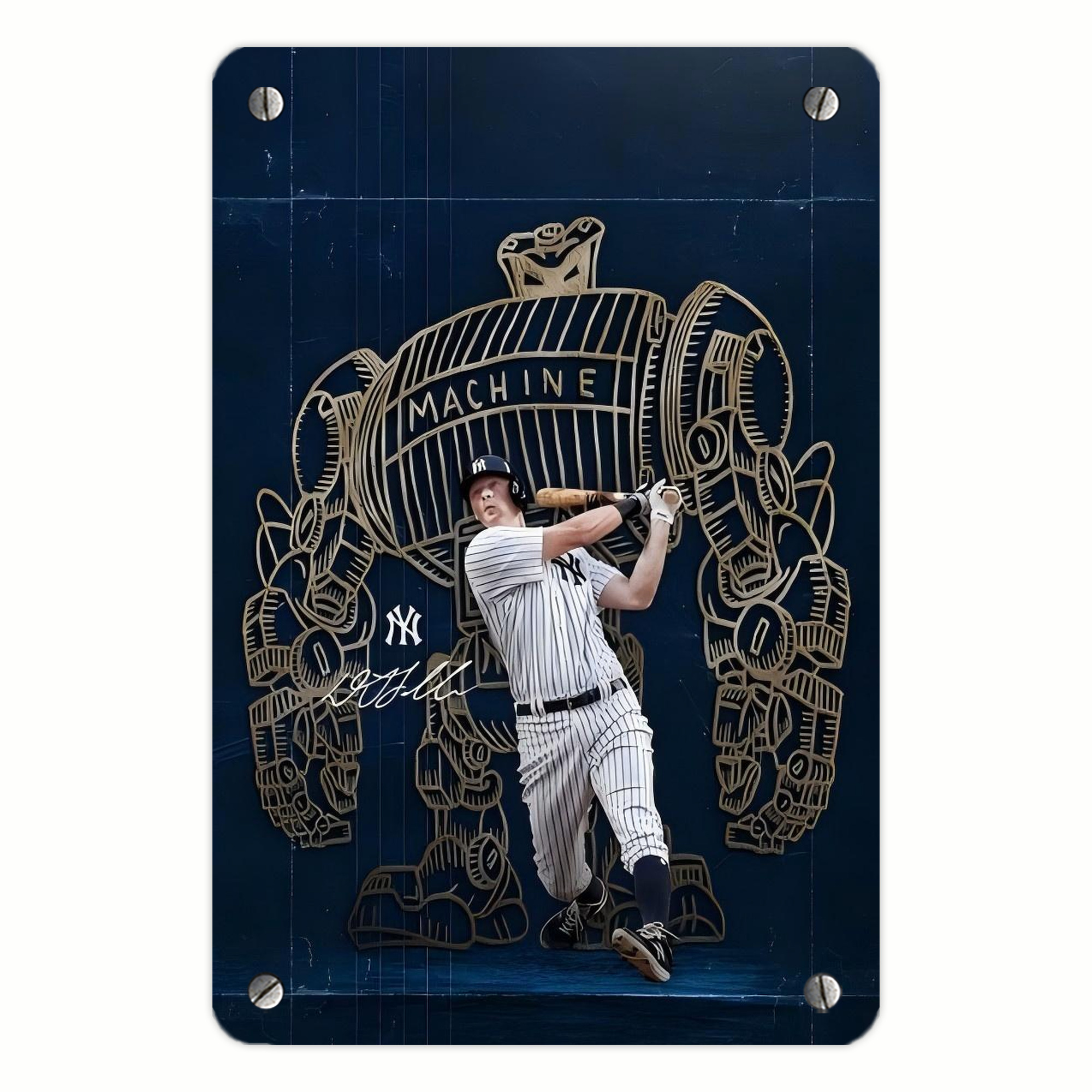 DJ Lemahieu 12 Metal Tin Sign 8x12inch - High-Quality Full-Print Decorative Wall Art, Durable Rust-Resistant Metal Plaque For Living Room, Bedroom, Kitchen, Office, Bar Décor