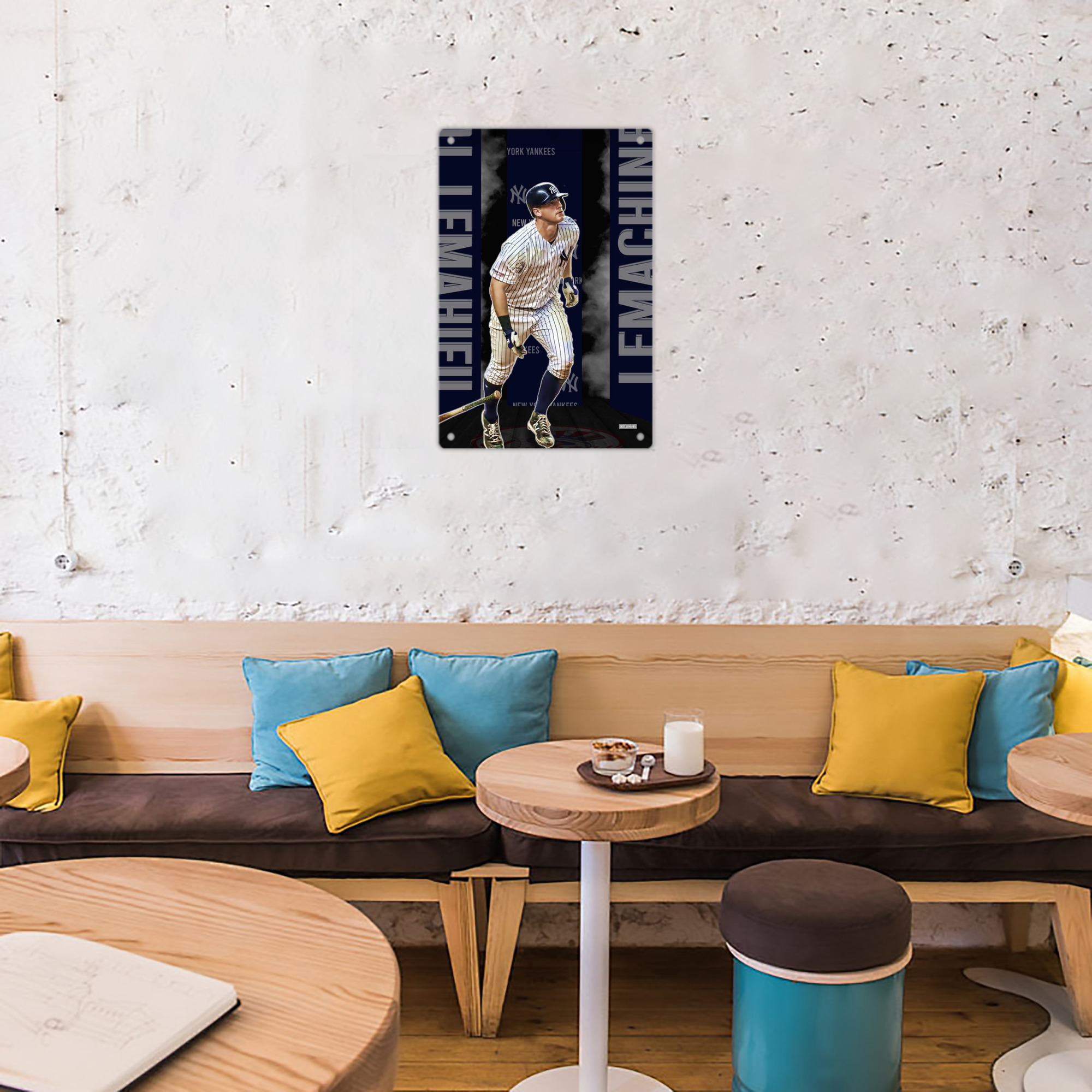 DJ Lemahieu 7 8x12inch Vertical Aluminum Sign - Durable Fade-Resistant Indoor/Outdoor Safety & Information Plaque For Office, Hotel, Restaurant, Bar, Public Spaces