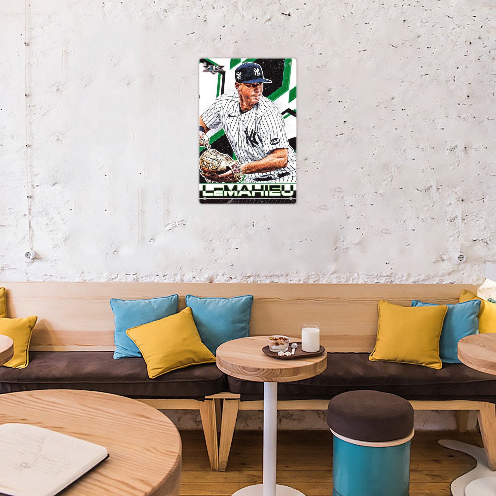 DJ Lemahieu 8 8x12inch Vertical Aluminum Sign - Durable Fade-Resistant Indoor/Outdoor Safety & Information Plaque For Office, Hotel, Restaurant, Bar, Public Spaces