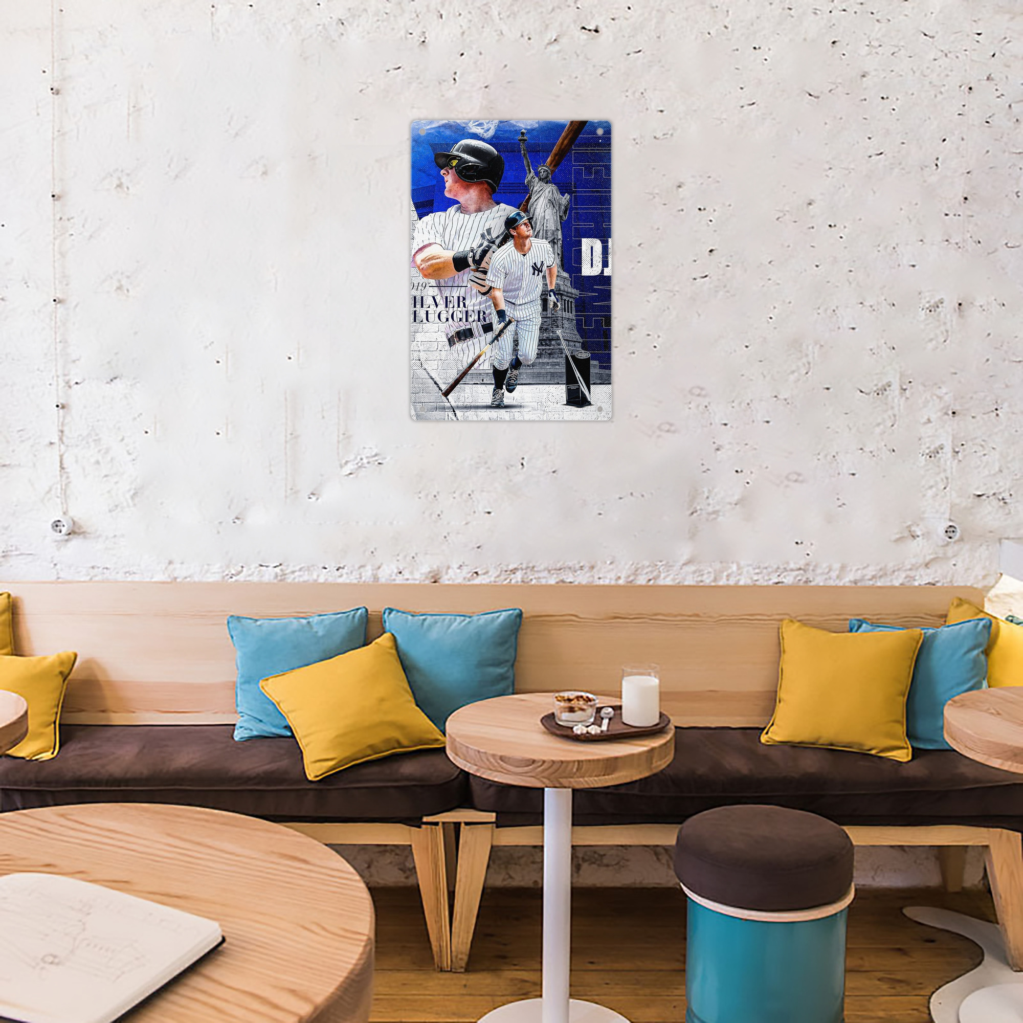 DJ Lemahieu 14 8x12inch Vertical Aluminum Sign - Durable Fade-Resistant Indoor/Outdoor Safety & Information Plaque For Office, Hotel, Restaurant, Bar, Public Spaces