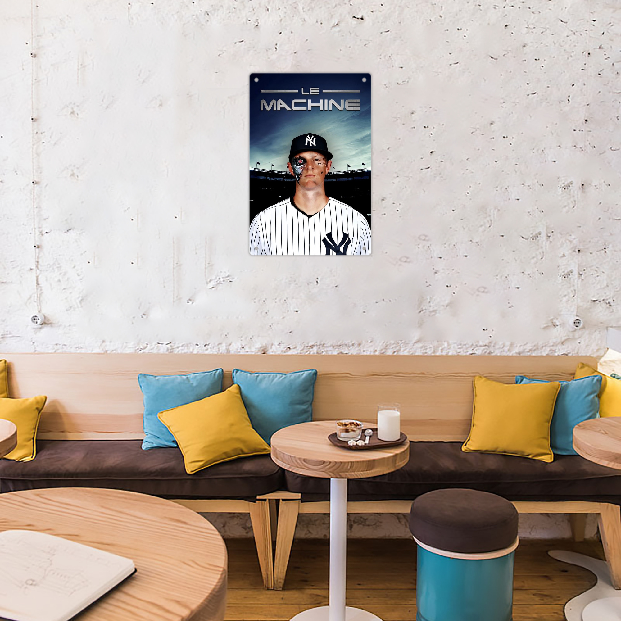 DJ Lemahieu 17 8x12inch Vertical Aluminum Sign - Durable Fade-Resistant Indoor/Outdoor Safety & Information Plaque For Office, Hotel, Restaurant, Bar, Public Spaces