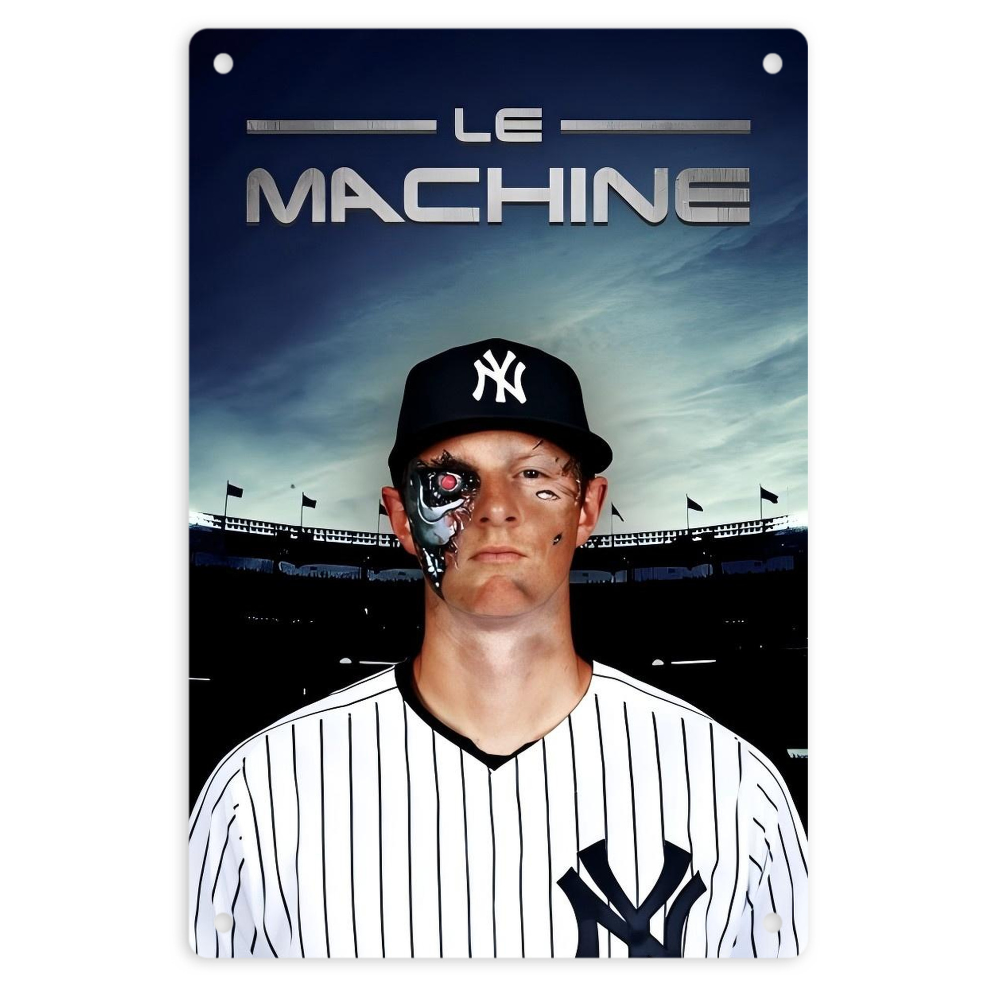 DJ Lemahieu 17 8x12inch Vertical Aluminum Sign - Durable Fade-Resistant Indoor/Outdoor Safety & Information Plaque For Office, Hotel, Restaurant, Bar, Public Spaces