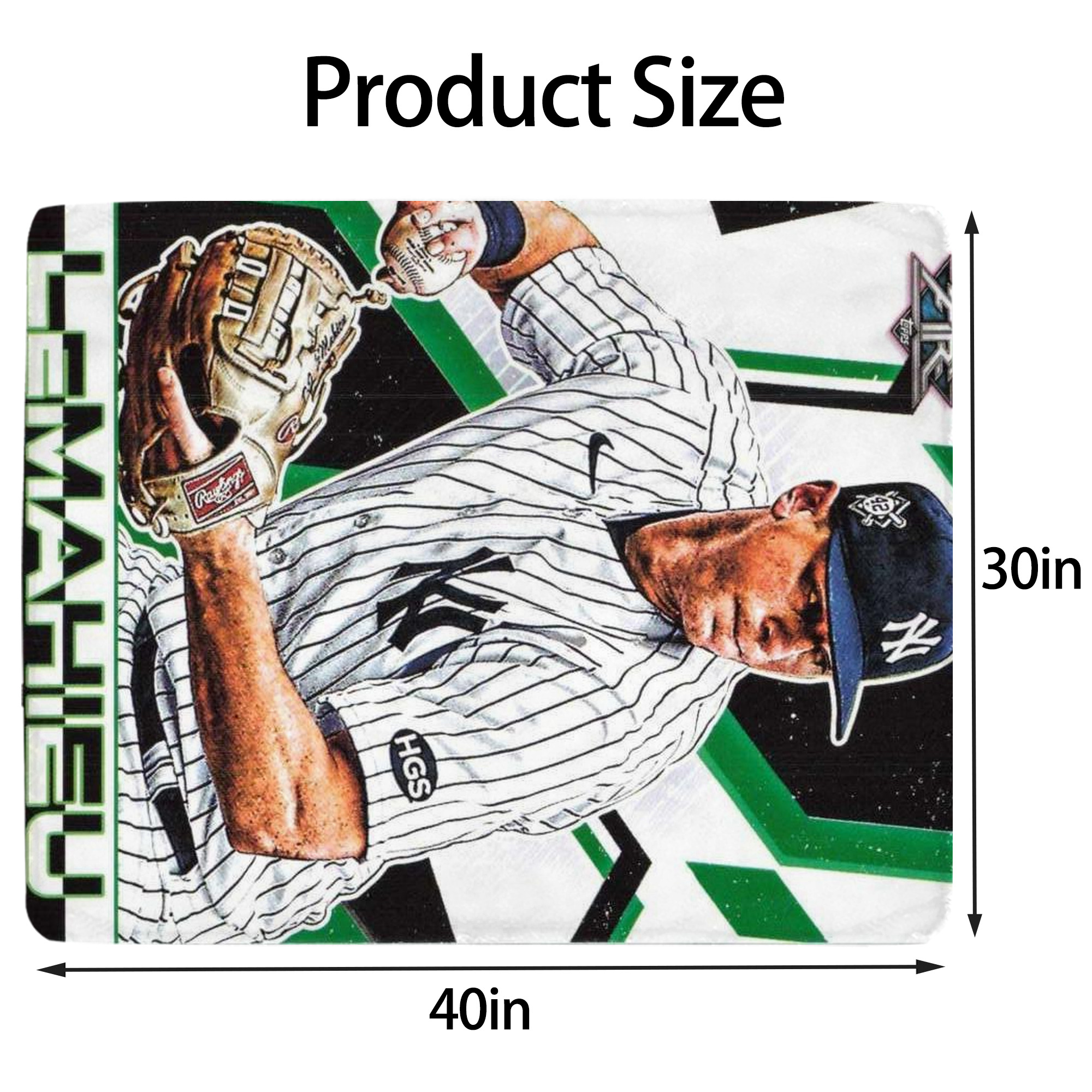 DJ Lemahieu 8 Soft Plush Fleece Blanket 30x40 Inch - 300GSM Flannel, Ultra Soft & Warm, Lightweight & Durable, Perfect For Kids, Adults, Couch, Bed, Camping, Travel, Gift For Family & Friends