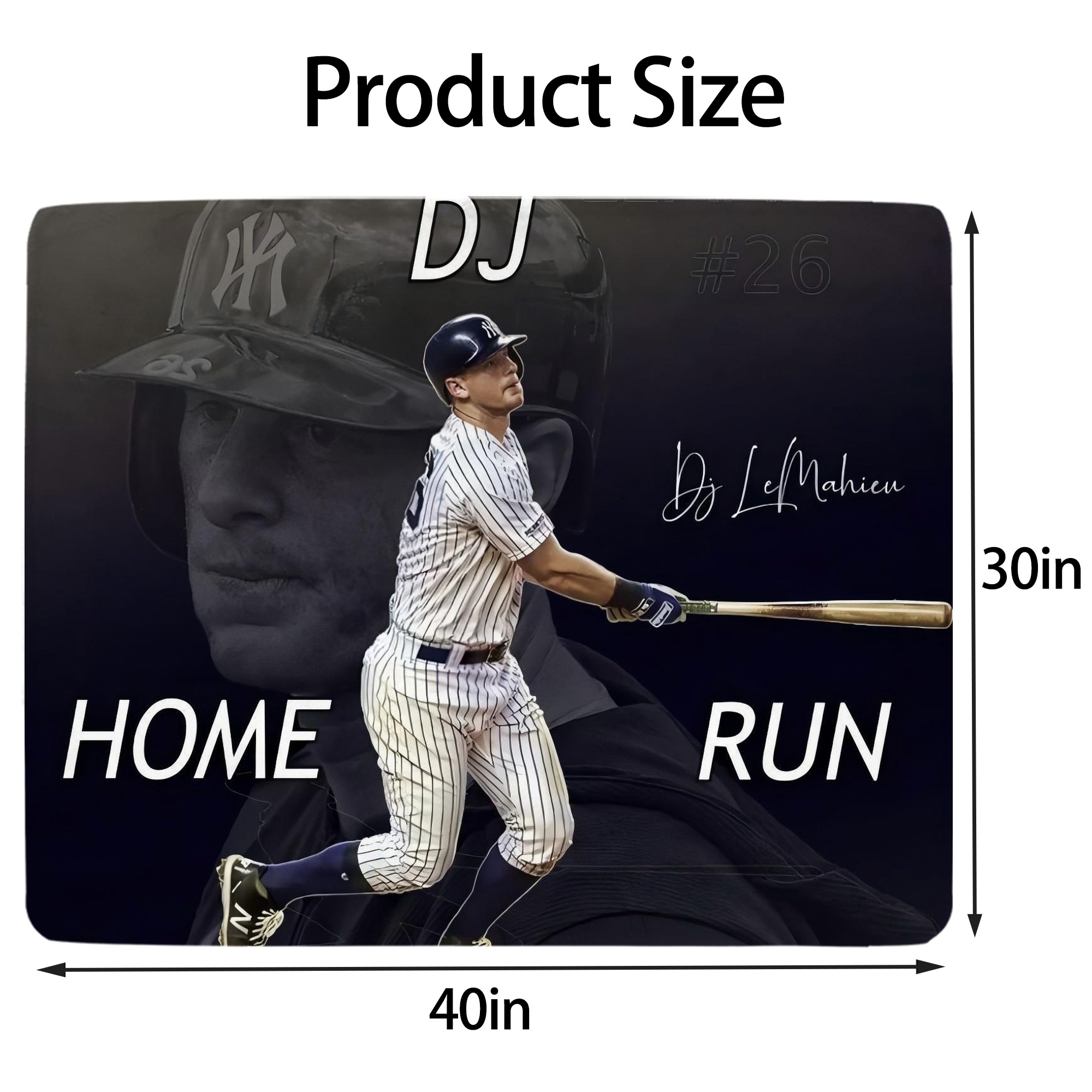 DJ Lemahieu 13 Soft Plush Fleece Blanket 30x40 Inch - 300GSM Flannel, Ultra Soft & Warm, Lightweight & Durable, Perfect For Kids, Adults, Couch, Bed, Camping, Travel, Gift For Family & Friends