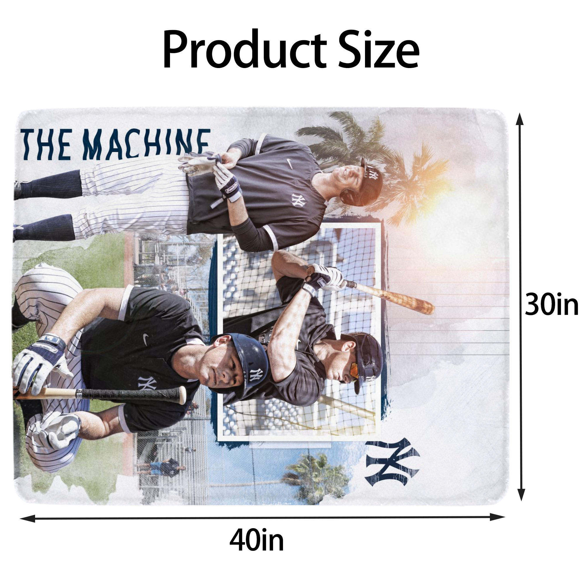 DJ Lemahieu 19 Soft Plush Fleece Blanket 30x40 Inch - 300GSM Flannel, Ultra Soft & Warm, Lightweight & Durable, Perfect For Kids, Adults, Couch, Bed, Camping, Travel, Gift For Family & Friends