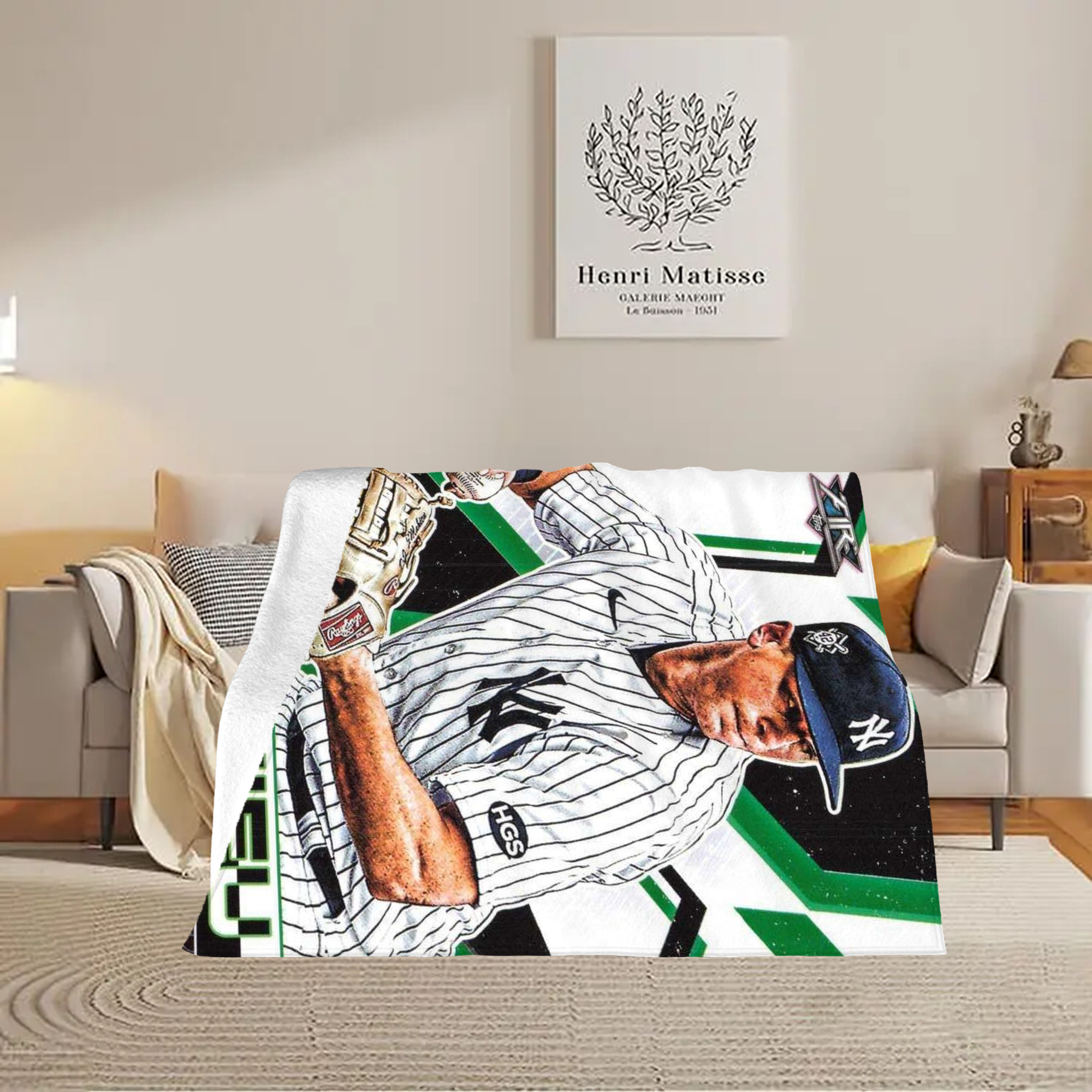 DJ Lemahieu 8 Soft Plush Fleece Blanket 30x40 Inch - 300GSM Flannel, Ultra Soft & Warm, Lightweight & Durable, Perfect For Kids, Adults, Couch, Bed, Camping, Travel, Gift For Family & Friends