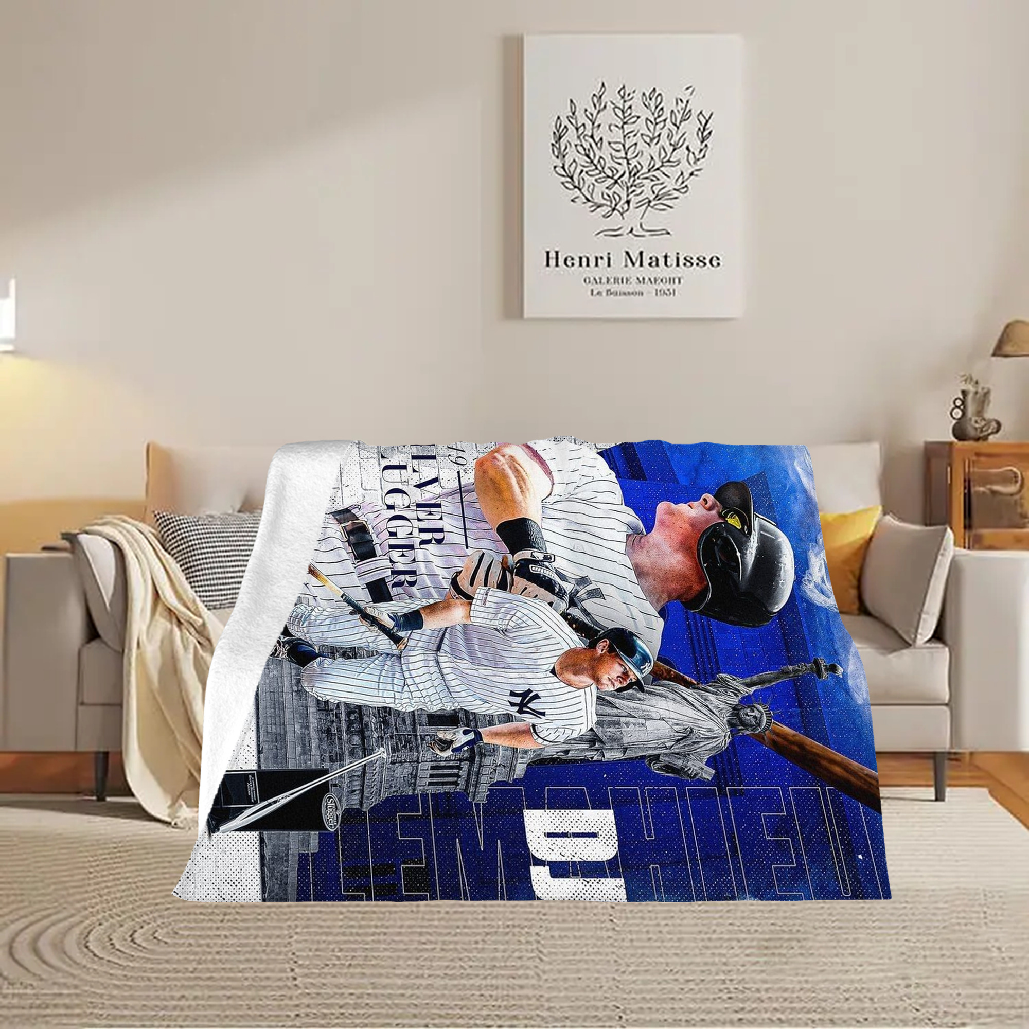 DJ Lemahieu 14 Soft Plush Fleece Blanket 30x40 Inch - 300GSM Flannel, Ultra Soft & Warm, Lightweight & Durable, Perfect For Kids, Adults, Couch, Bed, Camping, Travel, Gift For Family & Friends
