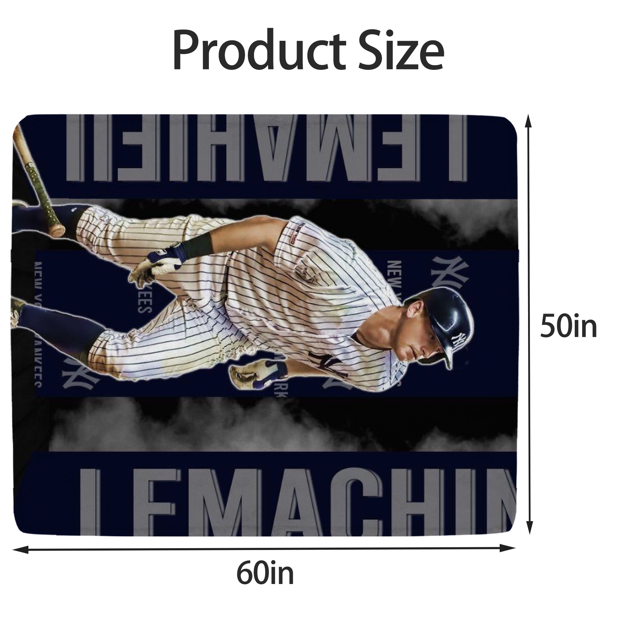 DJ Lemahieu 7 Soft Fleece Throw Blanket 50 X 60 Inch – Super Soft, Lightweight, And Durable – Perfect For Sofa, Bed, Camping, And More – Ideal Gift For Family And Friends
