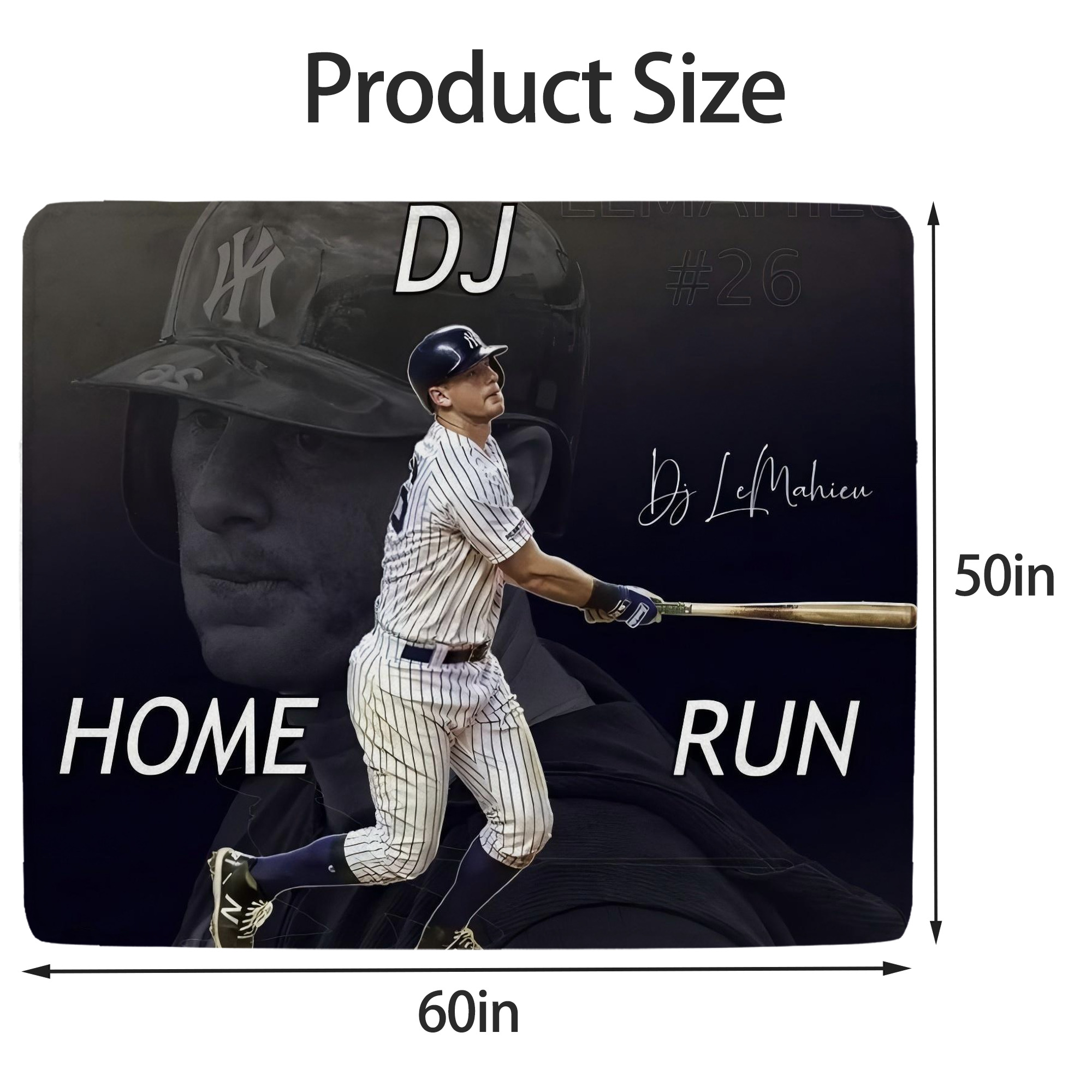 DJ Lemahieu 13 Soft Fleece Throw Blanket 50 X 60 Inch – Super Soft, Lightweight, And Durable – Perfect For Sofa, Bed, Camping, And More – Ideal Gift For Family And Friends