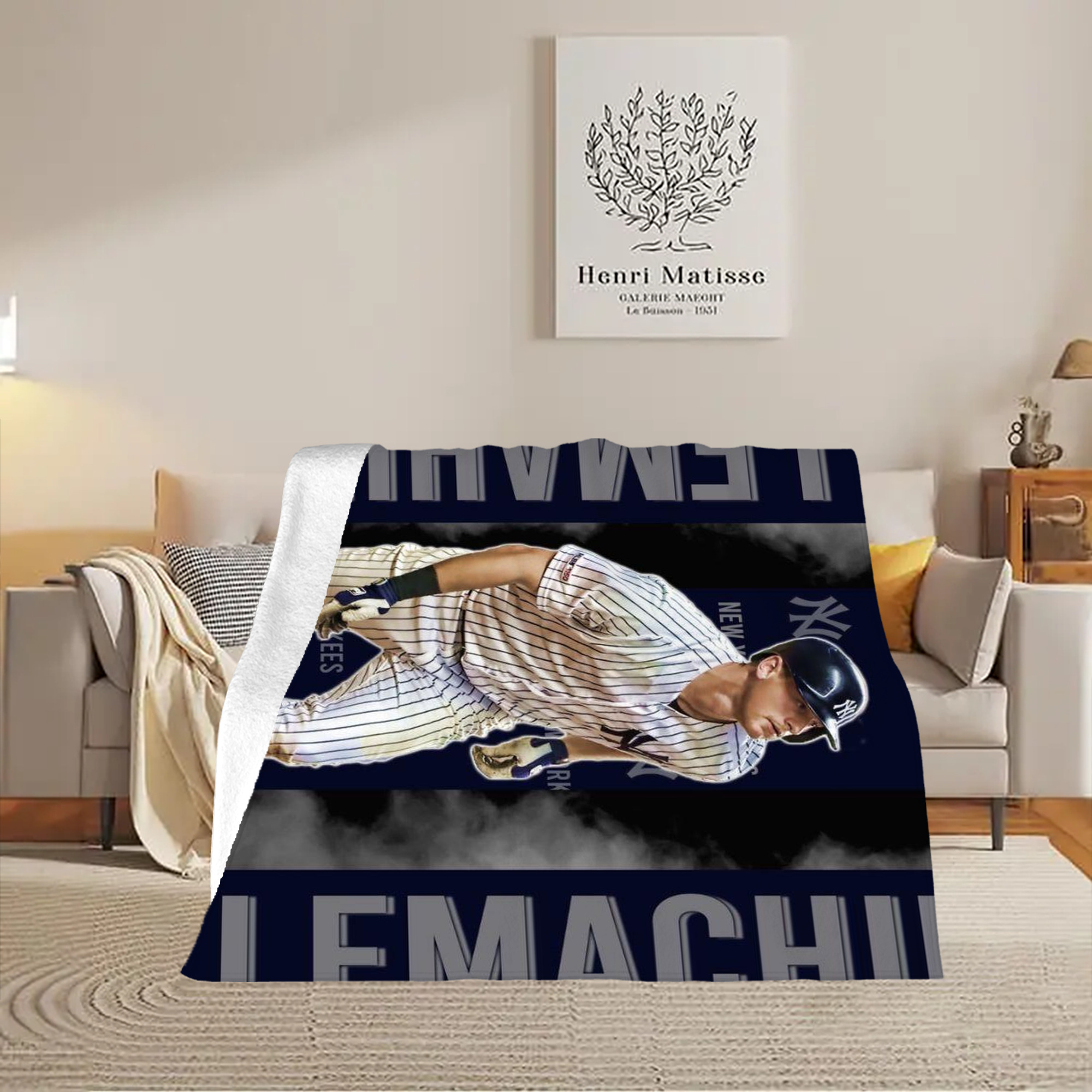 DJ Lemahieu 7 Soft Fleece Throw Blanket 50 X 60 Inch – Super Soft, Lightweight, And Durable – Perfect For Sofa, Bed, Camping, And More – Ideal Gift For Family And Friends