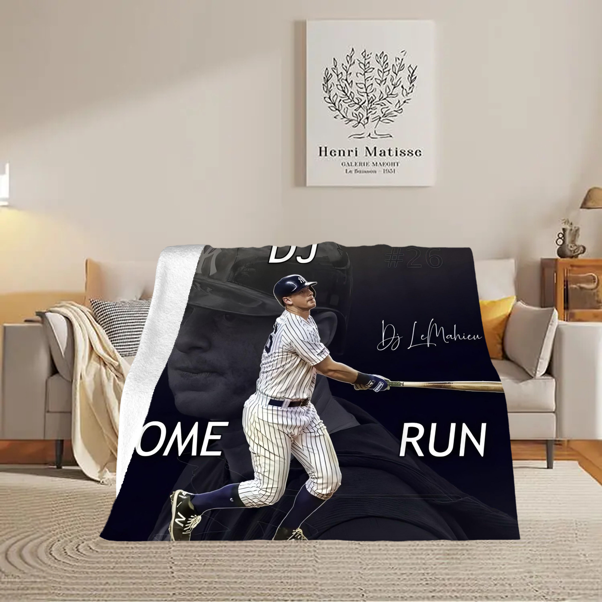 DJ Lemahieu 13 Soft Fleece Throw Blanket 50 X 60 Inch – Super Soft, Lightweight, And Durable – Perfect For Sofa, Bed, Camping, And More – Ideal Gift For Family And Friends