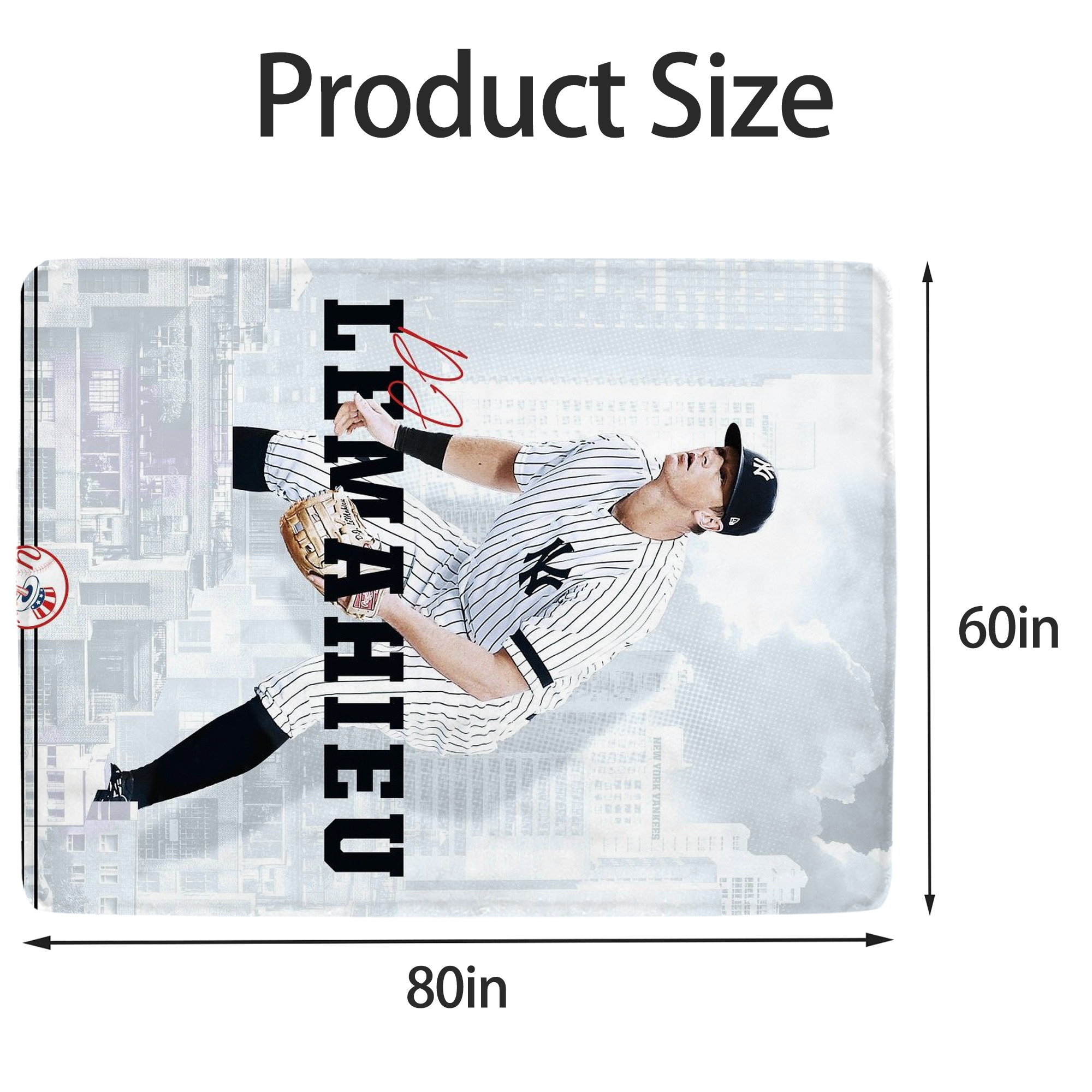 DJ Lemahieu 23 Soft Fleece Throw Blanket 60 X 80 Inch – Super Soft, Lightweight, And Durable – Perfect For Sofa, Bed, Camping, And More – Ideal Gift For Family And Friends