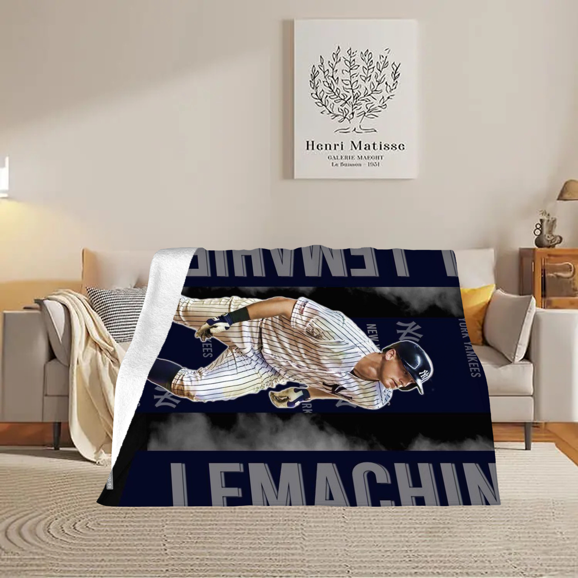 DJ Lemahieu 7 Soft Fleece Throw Blanket 60 X 80 Inch – Super Soft, Lightweight, And Durable – Perfect For Sofa, Bed, Camping, And More – Ideal Gift For Family And Friends