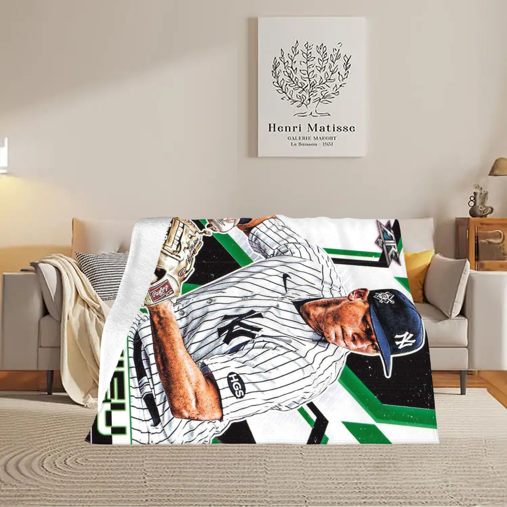 DJ Lemahieu 8 Soft Fleece Throw Blanket 60 X 80 Inch – Super Soft, Lightweight, And Durable – Perfect For Sofa, Bed, Camping, And More – Ideal Gift For Family And Friends