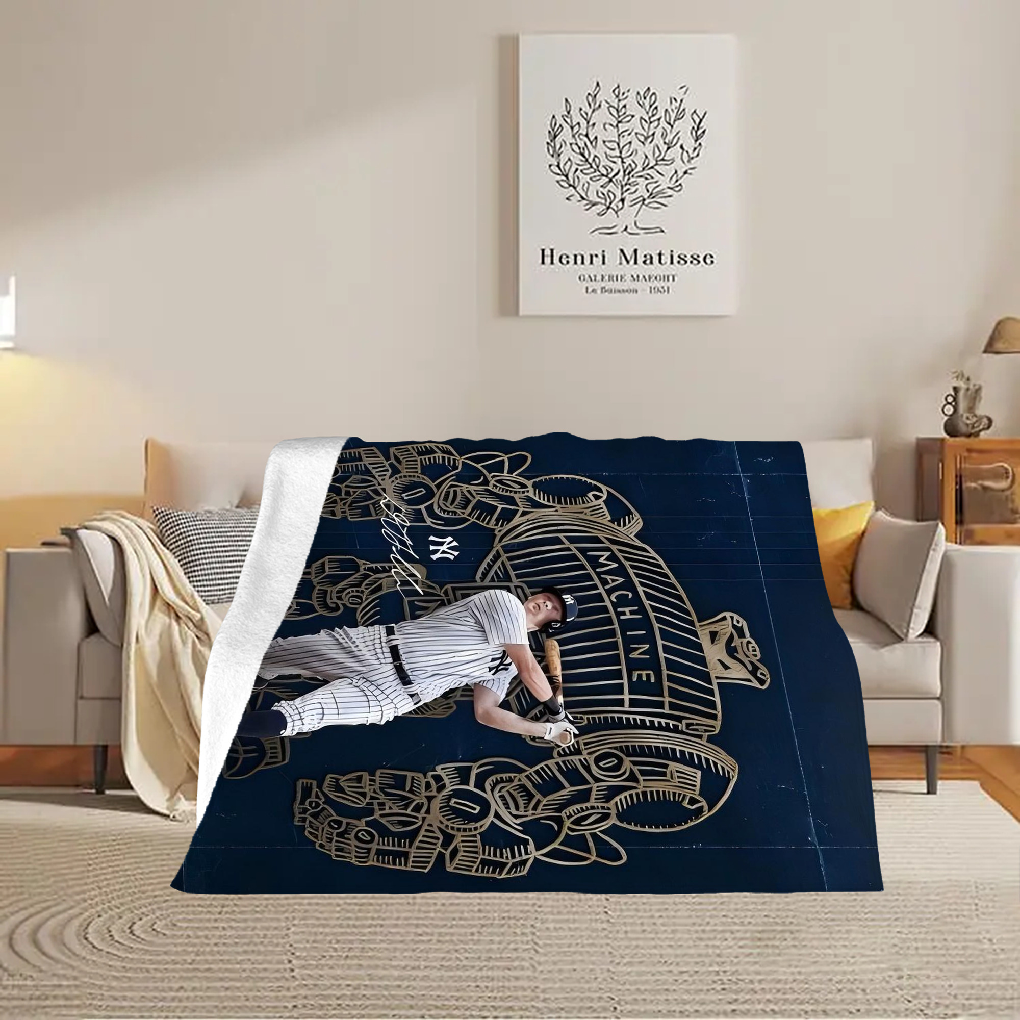 DJ Lemahieu 12 Soft Fleece Throw Blanket 60 X 80 Inch – Super Soft, Lightweight, And Durable – Perfect For Sofa, Bed, Camping, And More – Ideal Gift For Family And Friends