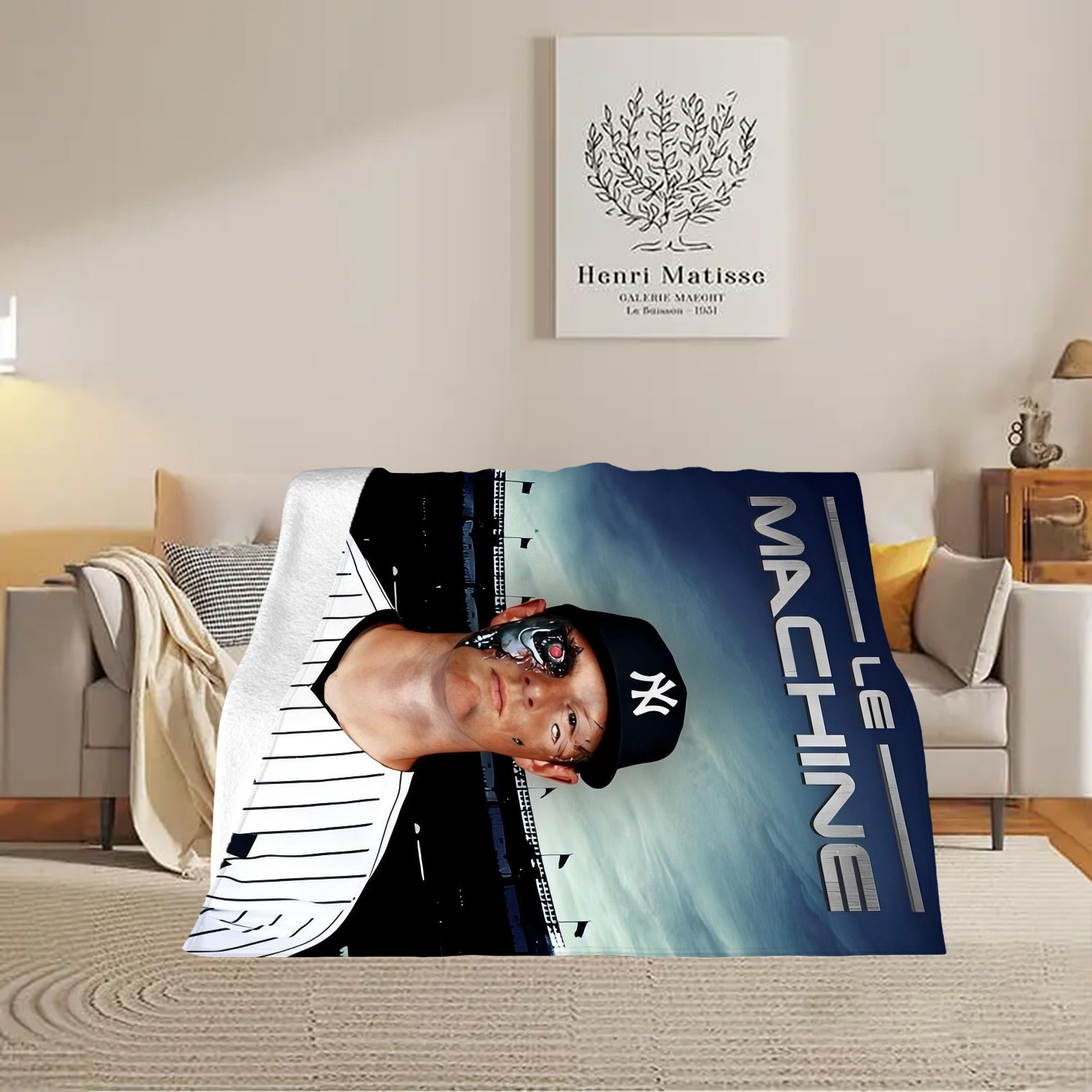 DJ Lemahieu 17 Soft Fleece Throw Blanket 60 X 80 Inch – Super Soft, Lightweight, And Durable – Perfect For Sofa, Bed, Camping, And More – Ideal Gift For Family And Friends