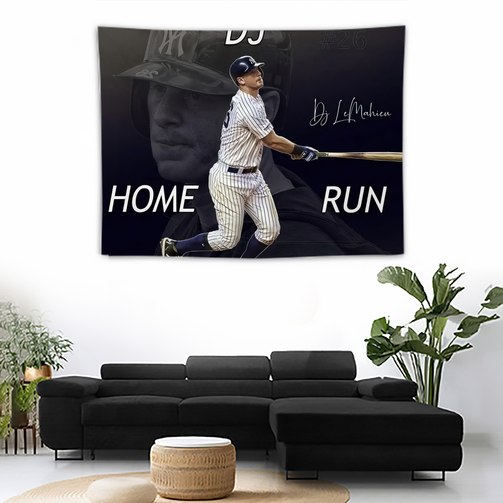 DJ Lemahieu 13 Wall Tapestry For Bedroom Aesthetic – Boho Style Polyester Fabric Wall Hanging With Hooks – 60 X 90 Inch Large Size, Lightweight, Durable, Easy To Hang