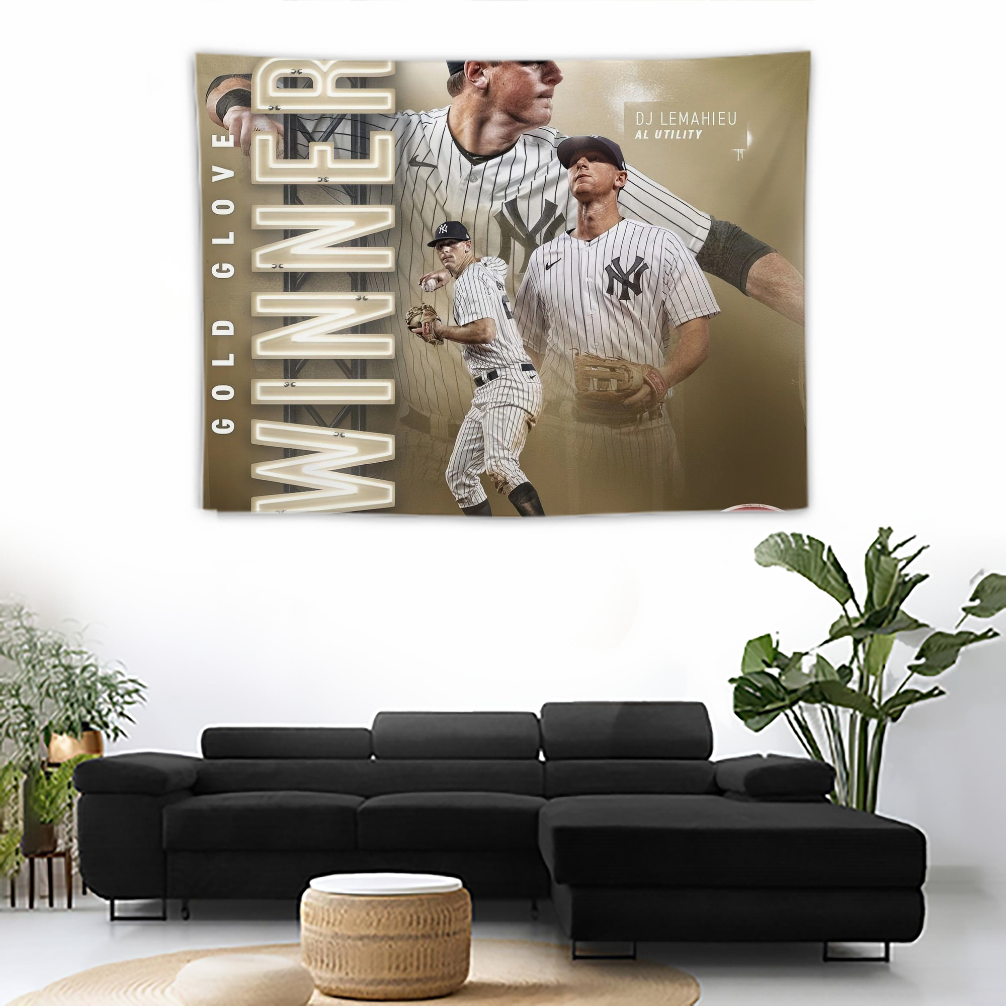 DJ Lemahieu 20 Wall Tapestry For Bedroom Aesthetic – Boho Style Polyester Fabric Wall Hanging With Hooks – 60 X 90 Inch Large Size, Lightweight, Durable, Easy To Hang