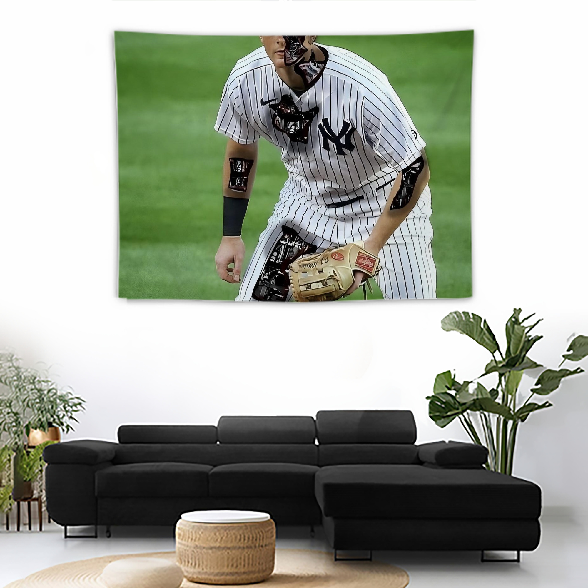 DJ Lemahieu 21 Wall Tapestry For Bedroom Aesthetic – Boho Style Polyester Fabric Wall Hanging With Hooks – 60 X 90 Inch Large Size, Lightweight, Durable, Easy To Hang