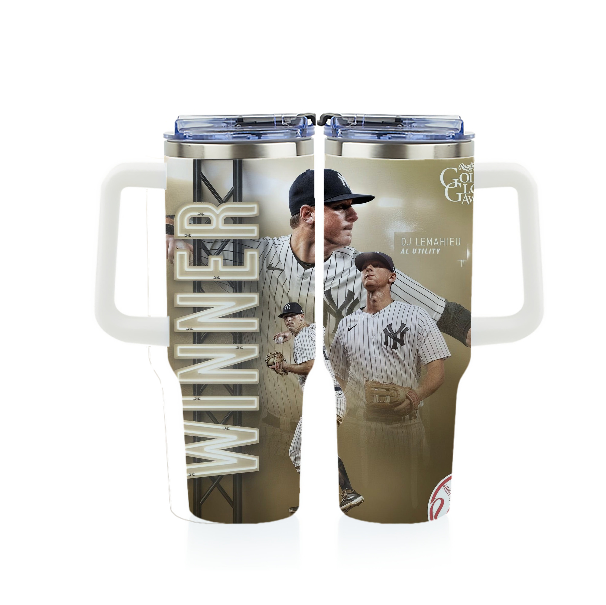 DJ Lemahieu 20 40oz Full Wrap Car Tumbler – Durable Stainless Steel Travel Mug With Vibrant UV Print – Double Wall Insulated, Fits Most Car Cup Holders