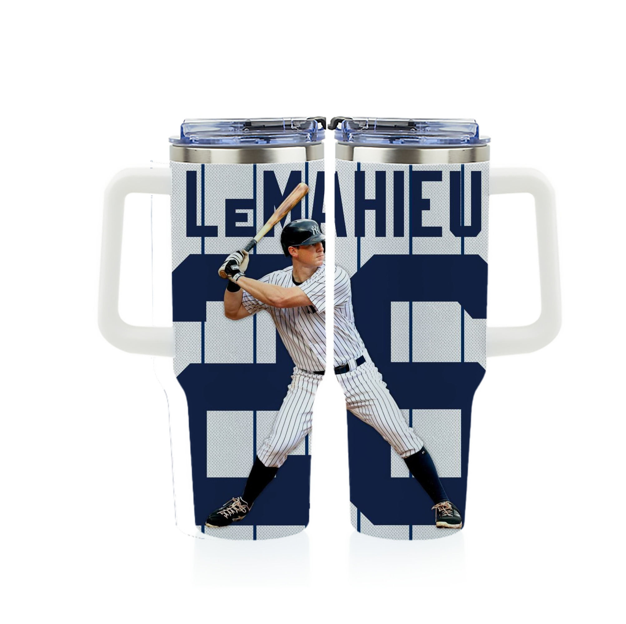 DJ Lemahieu 24 40oz Full Wrap Car Tumbler – Durable Stainless Steel Travel Mug With Vibrant UV Print – Double Wall Insulated, Fits Most Car Cup Holders