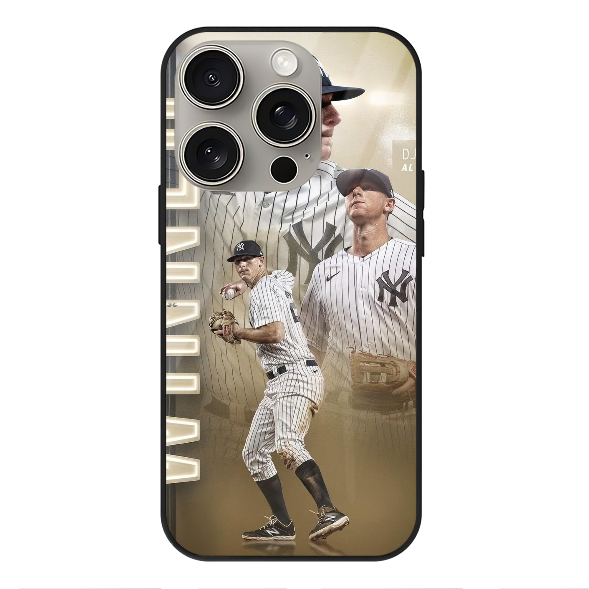 DJ Lemahieu 20 IPhone 15 Pro Mirror Phone Case – UV Printed Glass + TPU – Scratch-Resistant, Wireless Charging Compatible, Precise Fit & Stylish Design