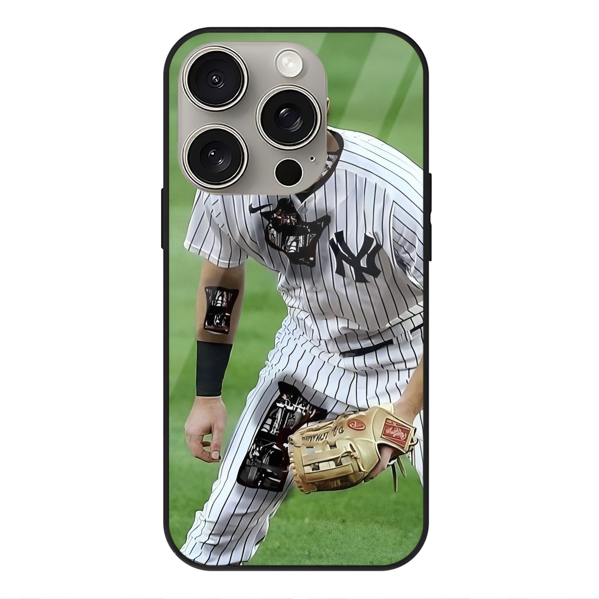 DJ Lemahieu 21 IPhone 15 Pro Mirror Phone Case – UV Printed Glass + TPU – Scratch-Resistant, Wireless Charging Compatible, Precise Fit & Stylish Design