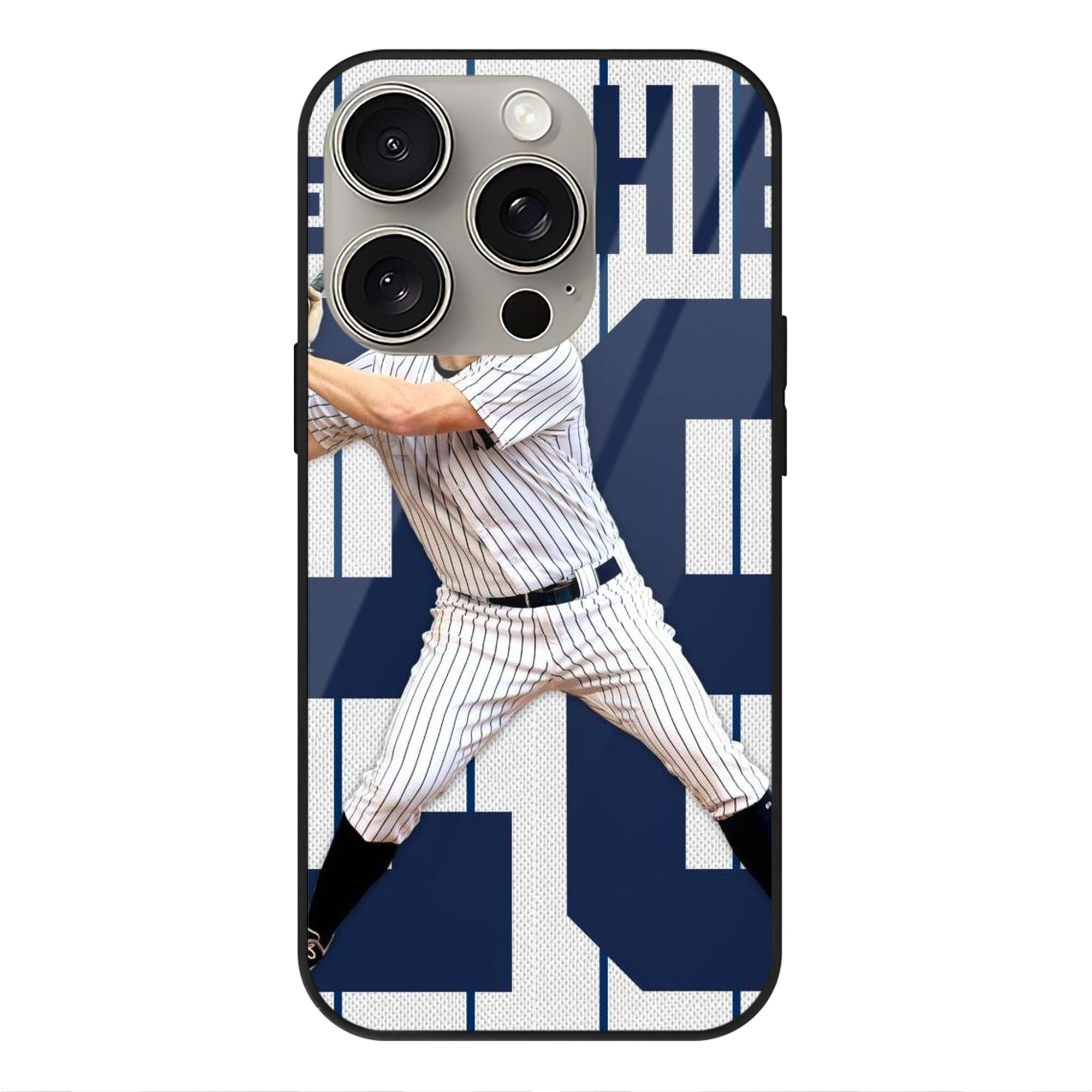 DJ Lemahieu 24 IPhone 15 Pro Mirror Phone Case – UV Printed Glass + TPU – Scratch-Resistant, Wireless Charging Compatible, Precise Fit & Stylish Design