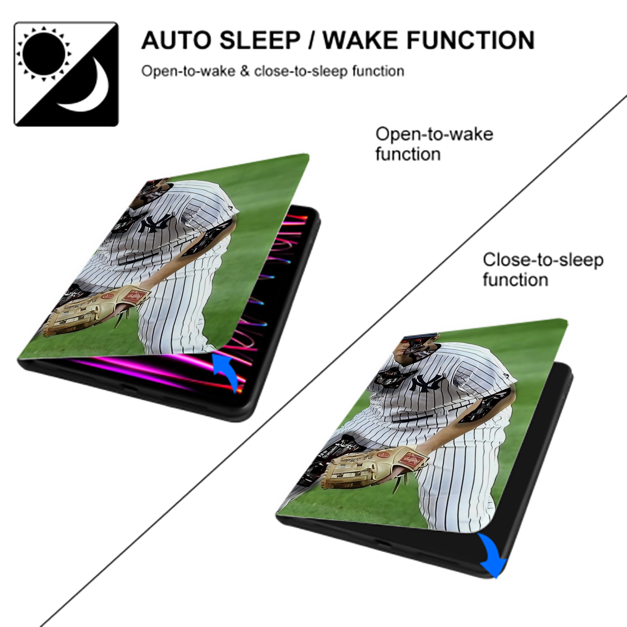 DJ Lemahieu 21 IPad Case Without Pencil Slot – Book-Style Cover With PU Leather & TPU – Slim, Durable, Scratch-Resistant, Full Protection & Easy Access