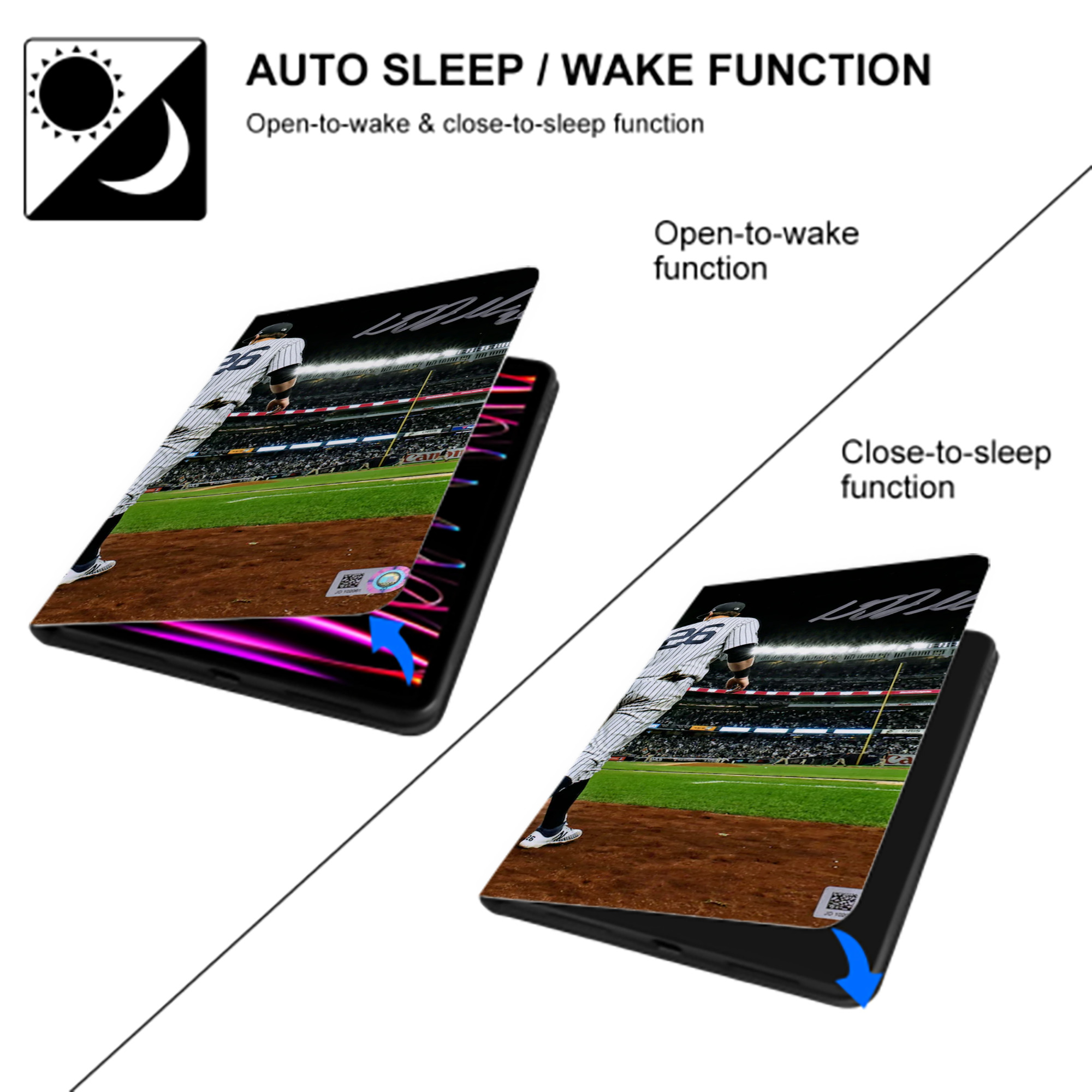 DJ Lemahieu 22 IPad Case Without Pencil Slot – Book-Style Cover With PU Leather & TPU – Slim, Durable, Scratch-Resistant, Full Protection & Easy Access