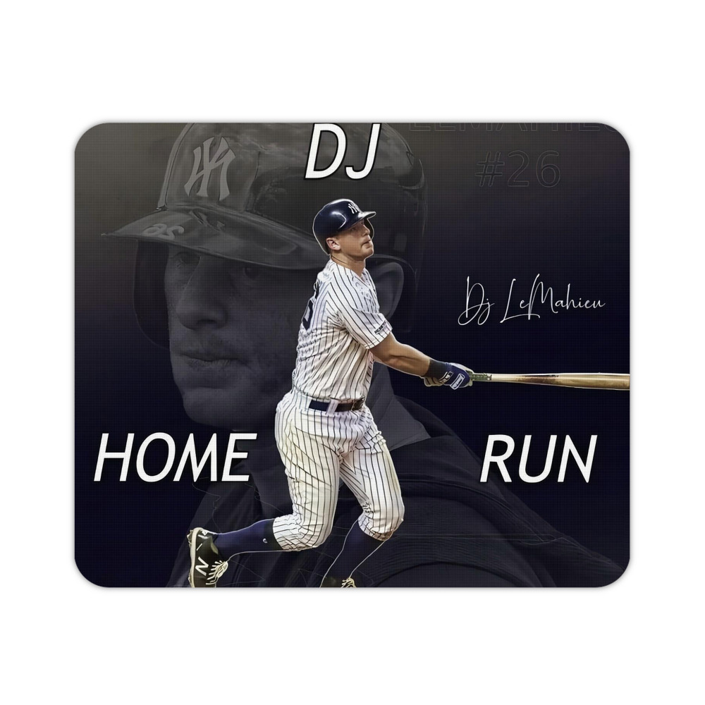 DJ Lemahieu 13 Durable Rubber Mouse Pad With Stitched Edges, Waterproof, Non-Slip Surface, Ultra-Thin Design For Gaming, Office