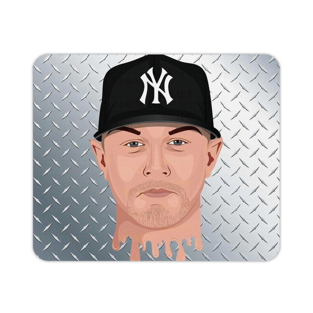 DJ Lemahieu 16 Durable Rubber Mouse Pad With Stitched Edges, Waterproof, Non-Slip Surface, Ultra-Thin Design For Gaming, Office