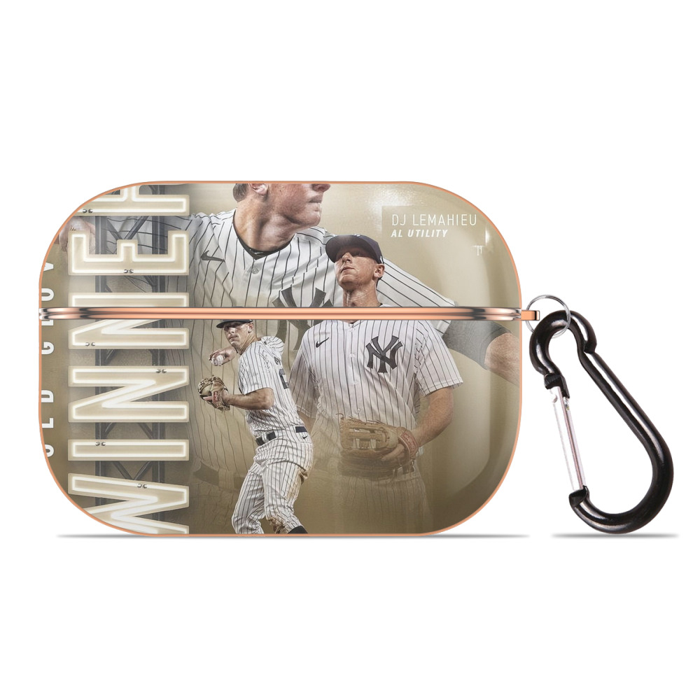 DJ Lemahieu 20 AirPods Pro Protective Case Rose Gold, Flexible PC Material, Precise Fit, Anti-Slip Cover, Full Protection, Fingerprint Resistant, Washable With Keychain