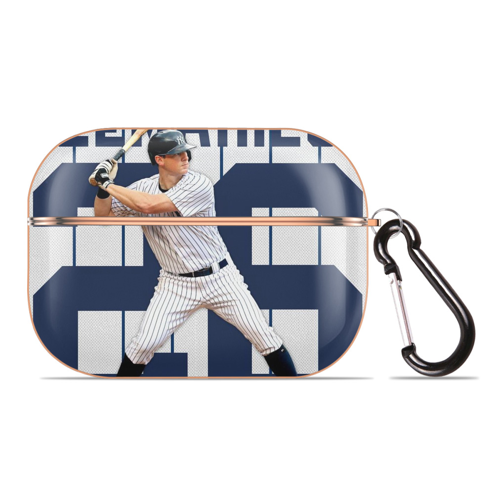 DJ Lemahieu 24 AirPods Pro Protective Case Rose Gold, Flexible PC Material, Precise Fit, Anti-Slip Cover, Full Protection, Fingerprint Resistant, Washable With Keychain