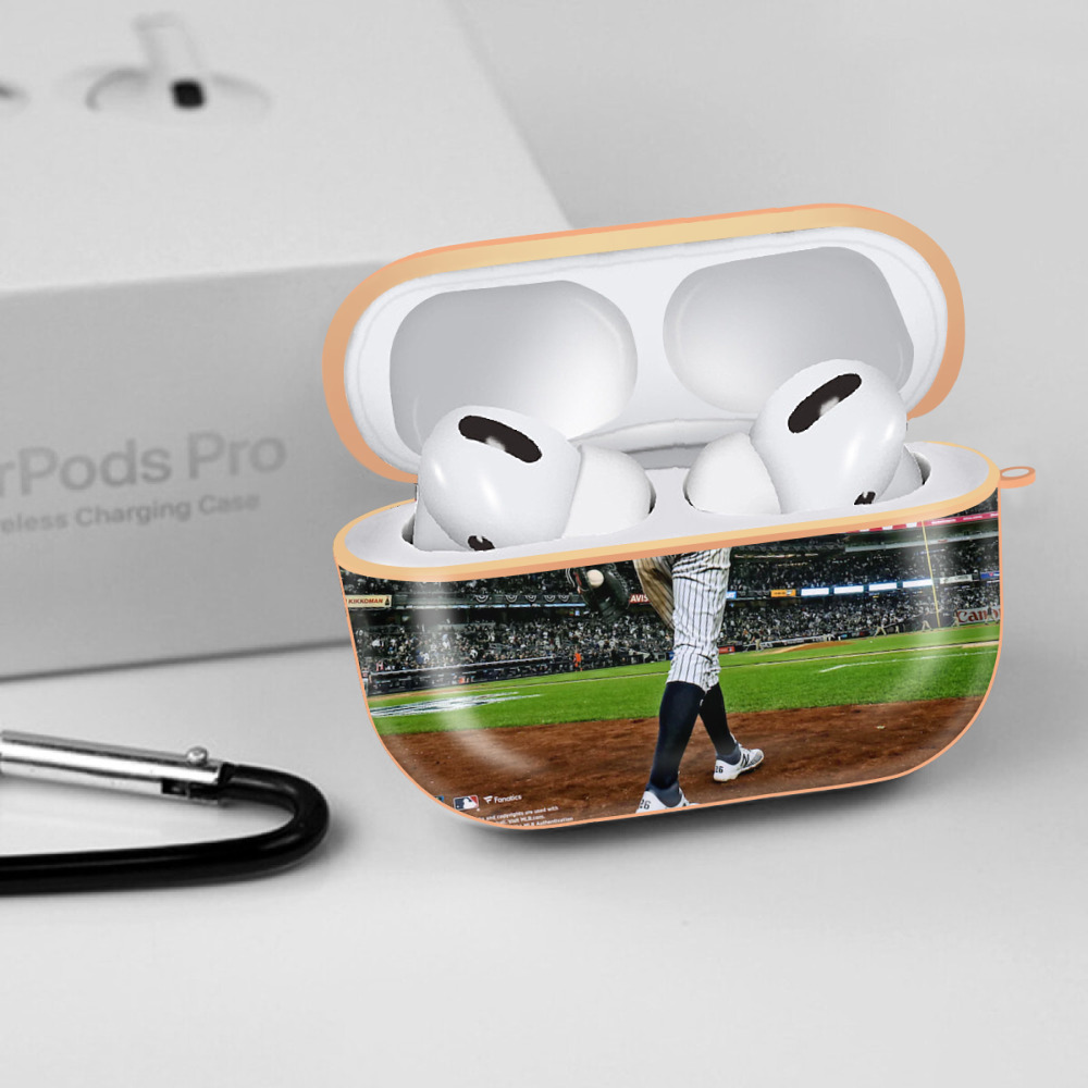 DJ Lemahieu 22 AirPods Pro Protective Case Rose Gold, Flexible PC Material, Precise Fit, Anti-Slip Cover, Full Protection, Fingerprint Resistant, Washable With Keychain