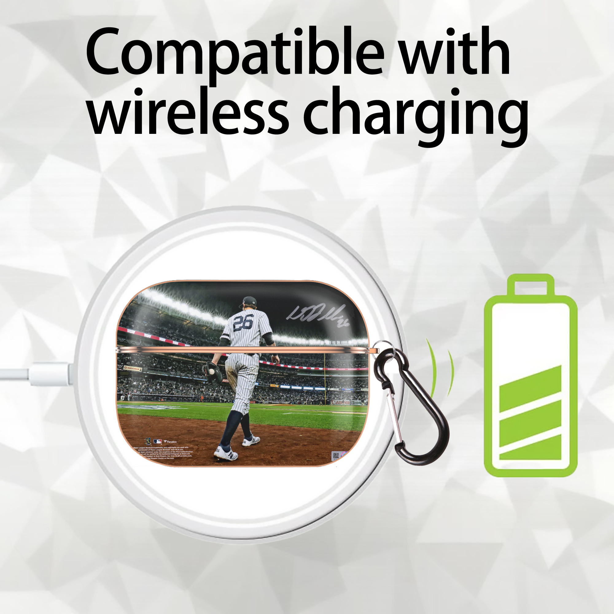 DJ Lemahieu 22 AirPods Pro Protective Case Rose Gold, Flexible PC Material, Precise Fit, Anti-Slip Cover, Full Protection, Fingerprint Resistant, Washable With Keychain