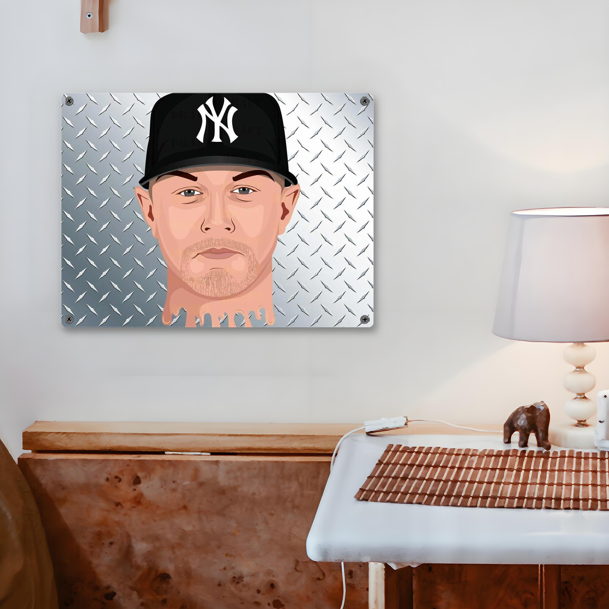 DJ Lemahieu 16 Vintage Metal Tin Sign 16x12 – Full-Print Iron Wall Decor – Durable, Fade-Resistant – Easy To Hang – Ideal For Home, Bar, Kitchen & Office Decor